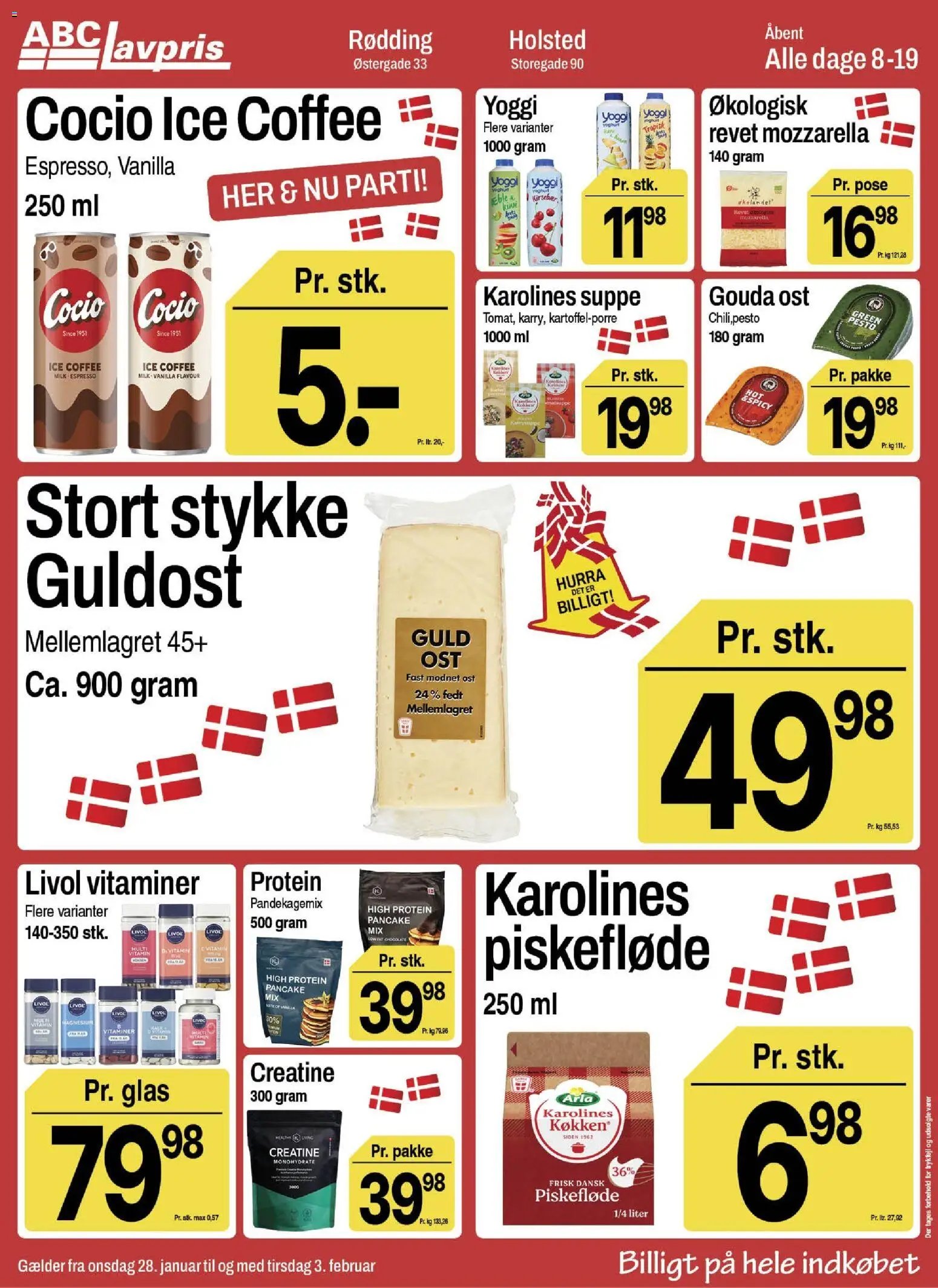 Abc Lavpris tilbudsavis fra 28/01/2026 Holsted