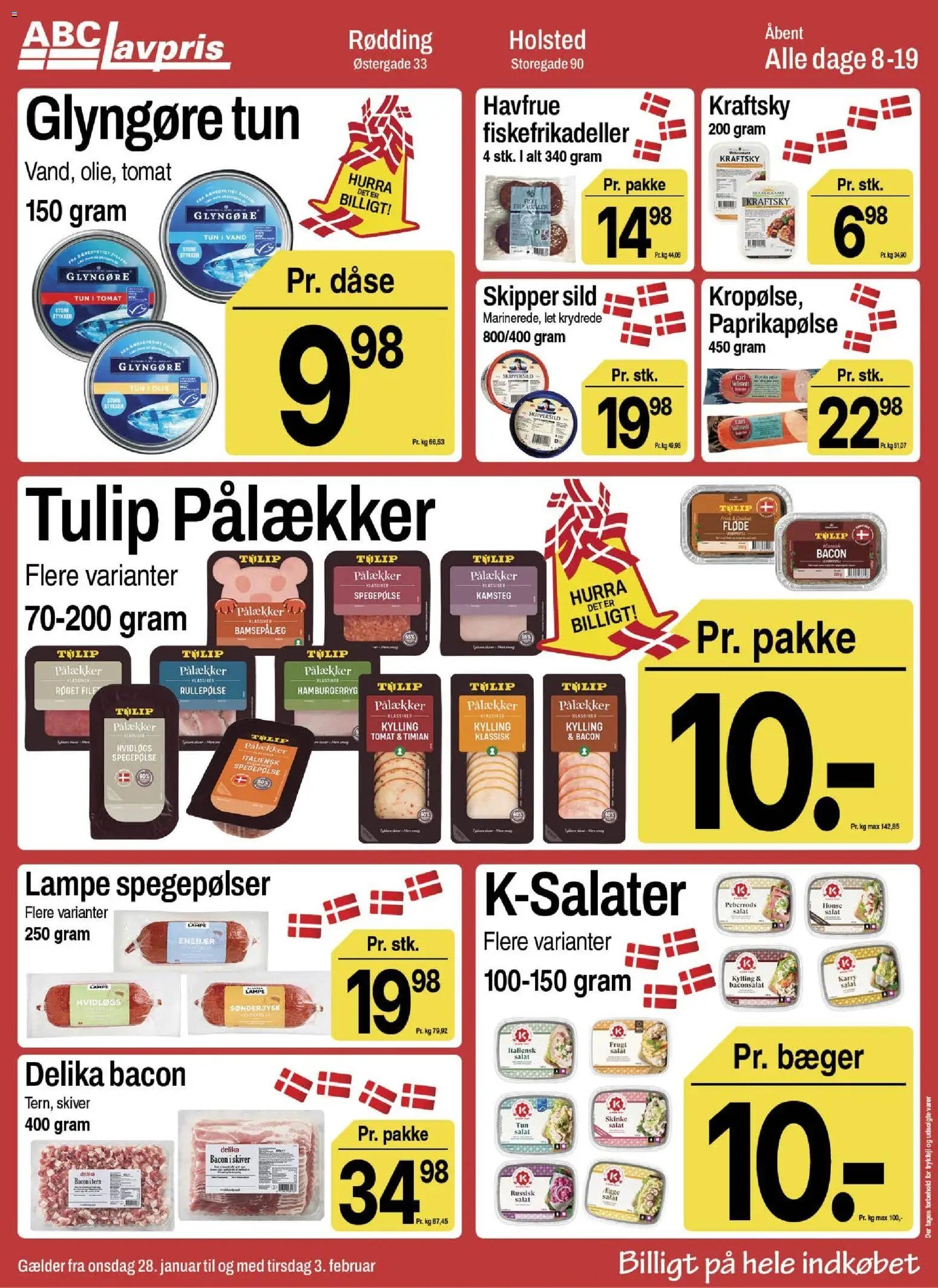 Abc Lavpris tilbudsavis fra 28/01/2026 Holsted