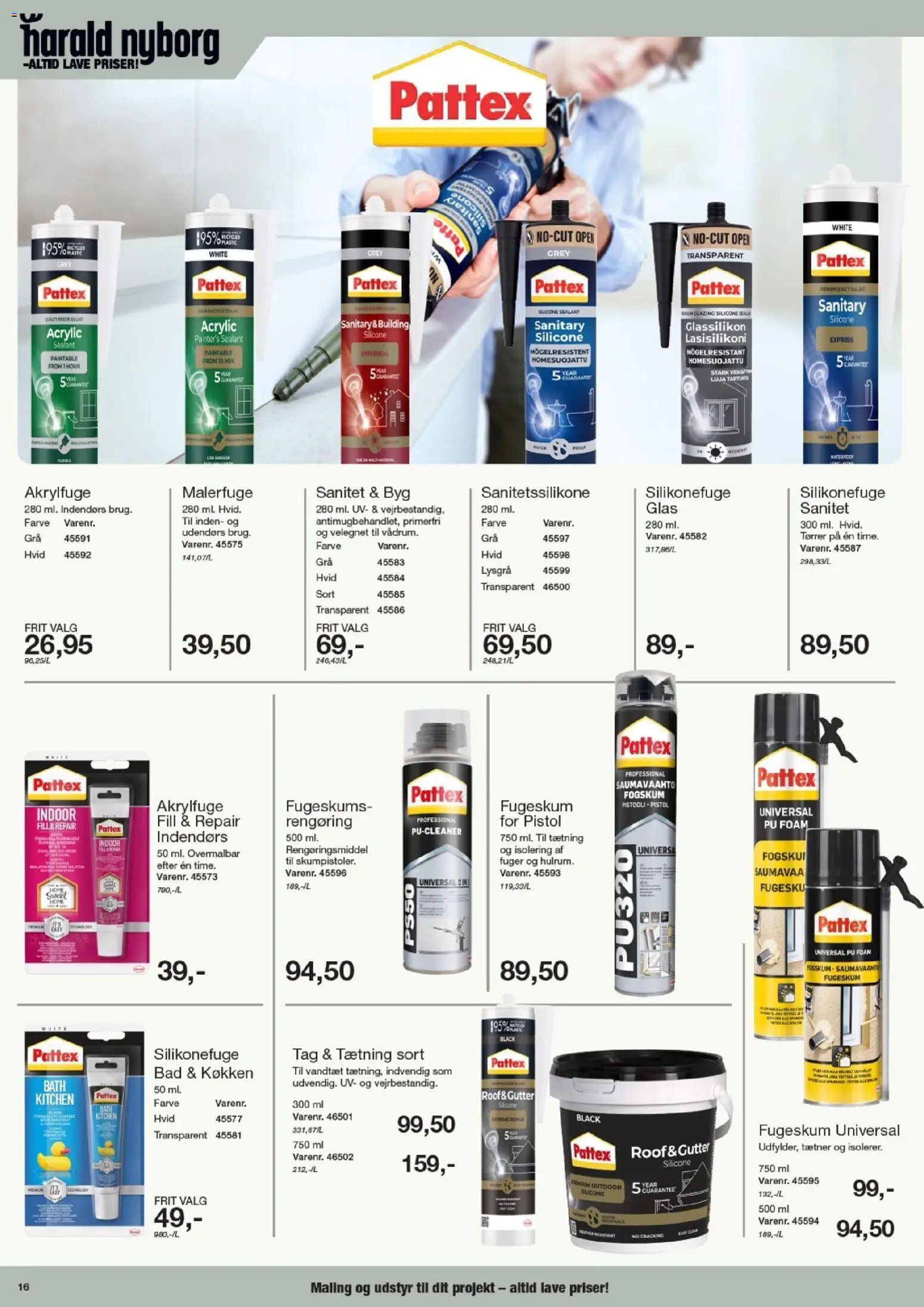 Harald Nyborg tilbudsavis fra 02/04/2026 Maling