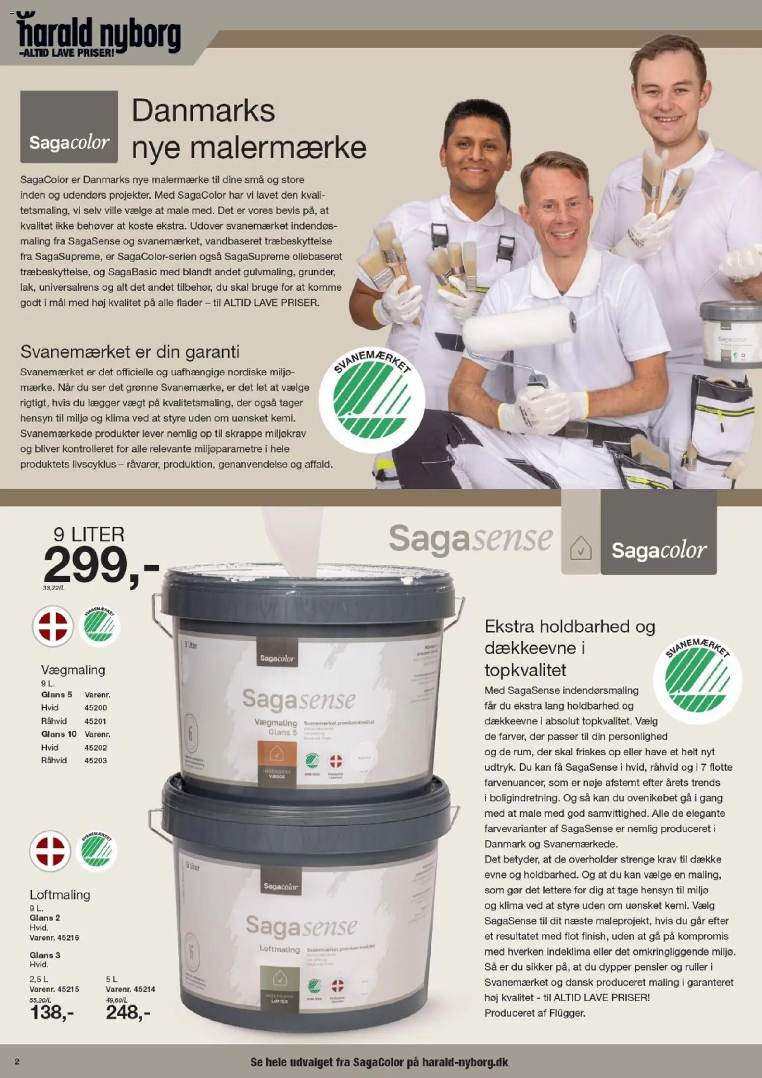 Harald Nyborg tilbudsavis fra 02/04/2026 Maling
