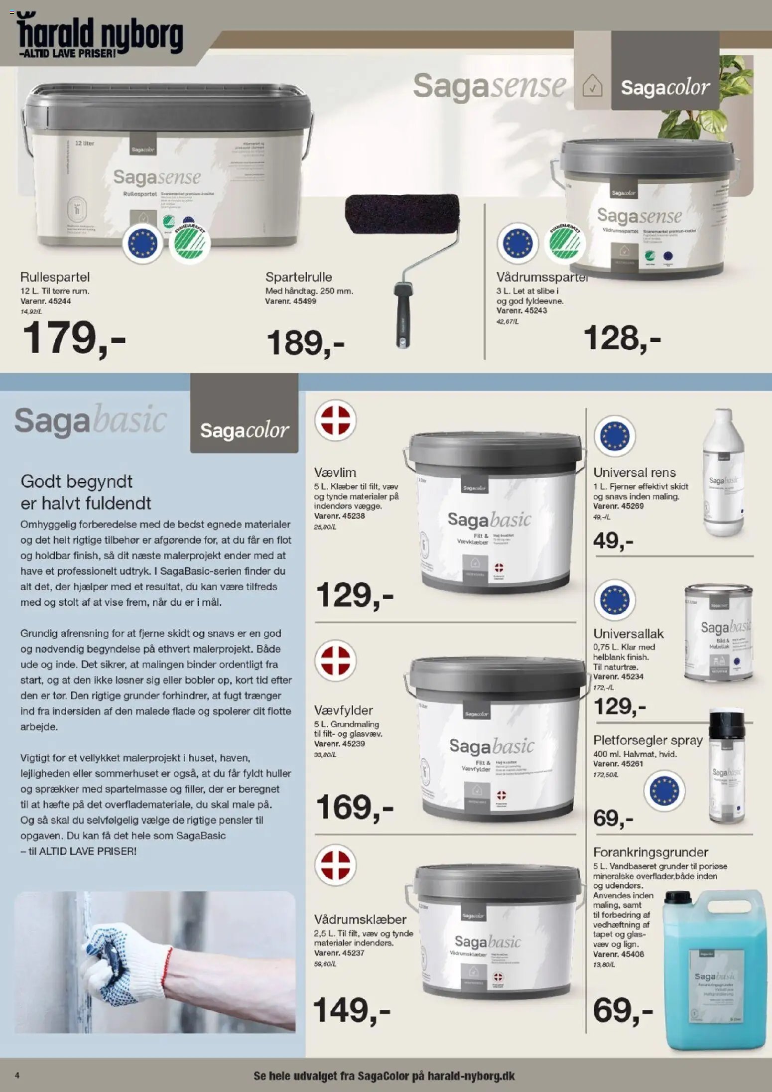 Harald Nyborg tilbudsavis fra 02/04/2026 Maling