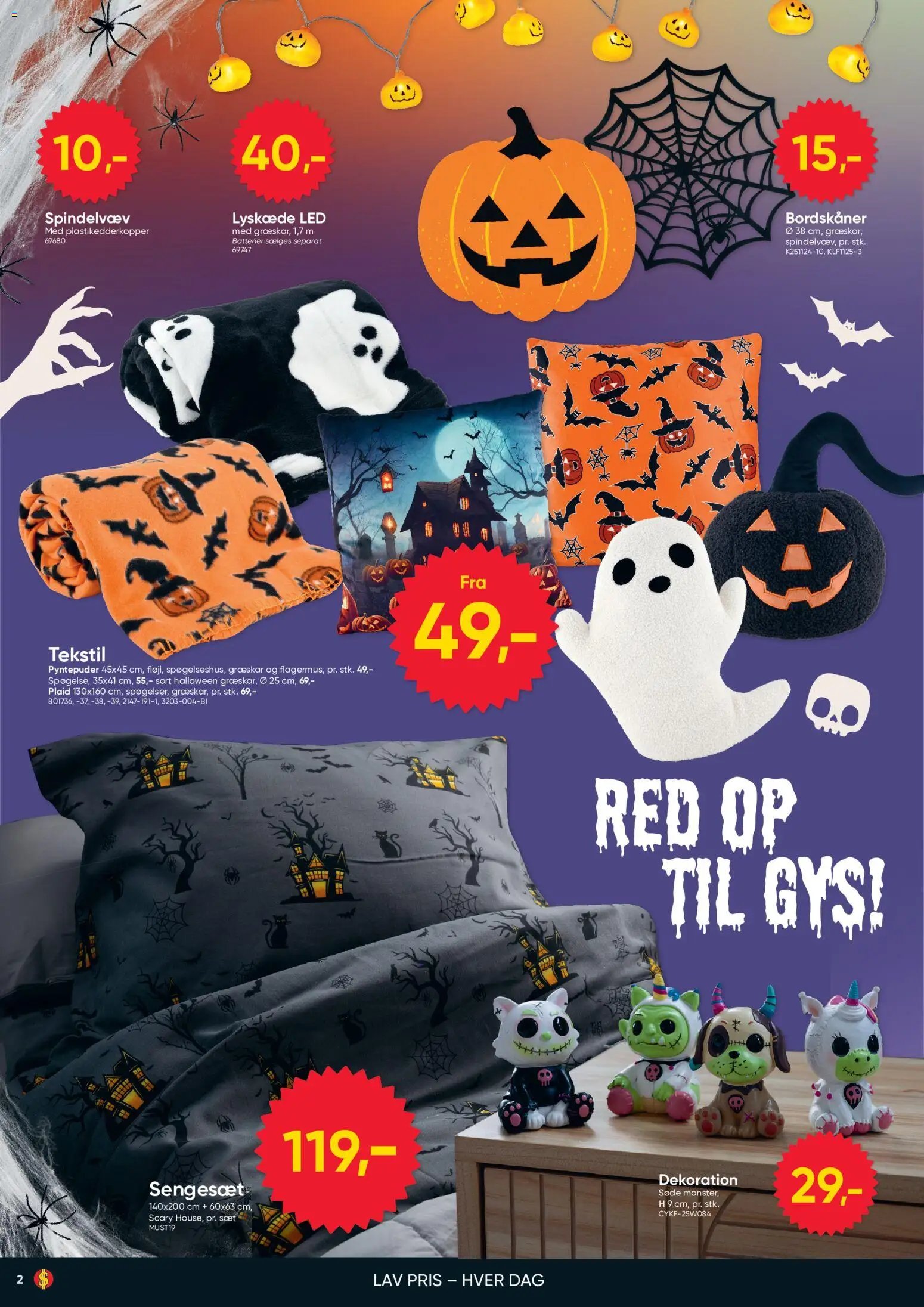 Bigdollar tilbudsavis fra 22/09/2026 Bigdollar - Tilbud - Halloween