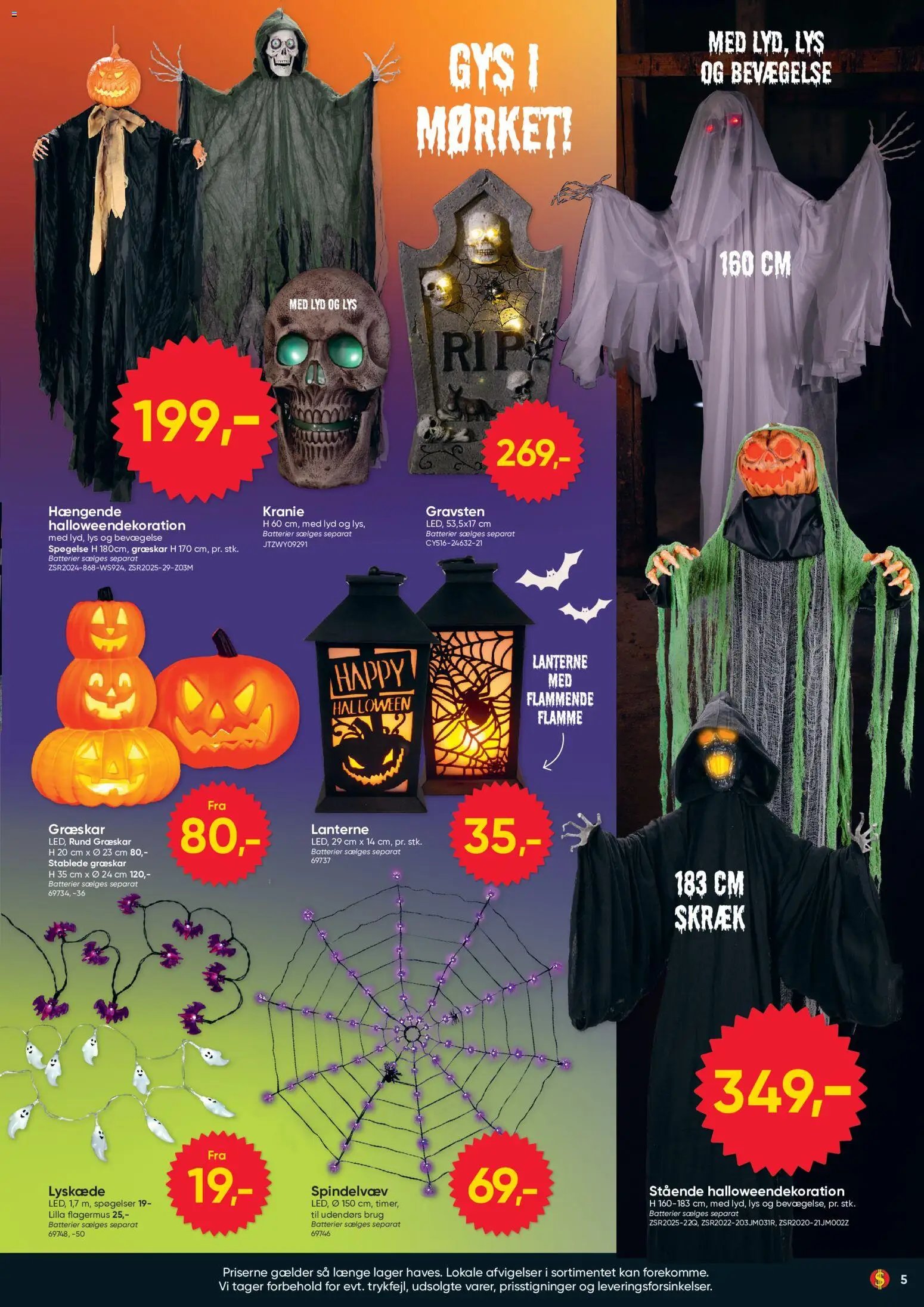 Bigdollar tilbudsavis fra 22/09/2026 Bigdollar - Tilbud - Halloween