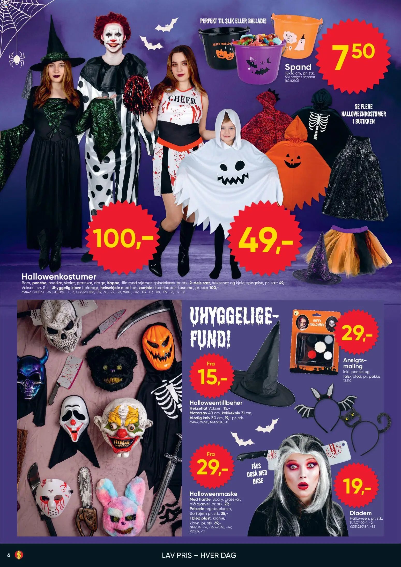 Bigdollar tilbudsavis fra 22/09/2026 Bigdollar - Tilbud - Halloween