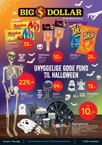 Bigdollar tilbudsavis fra 22/09/2026 Bigdollar - Tilbud - Halloween
