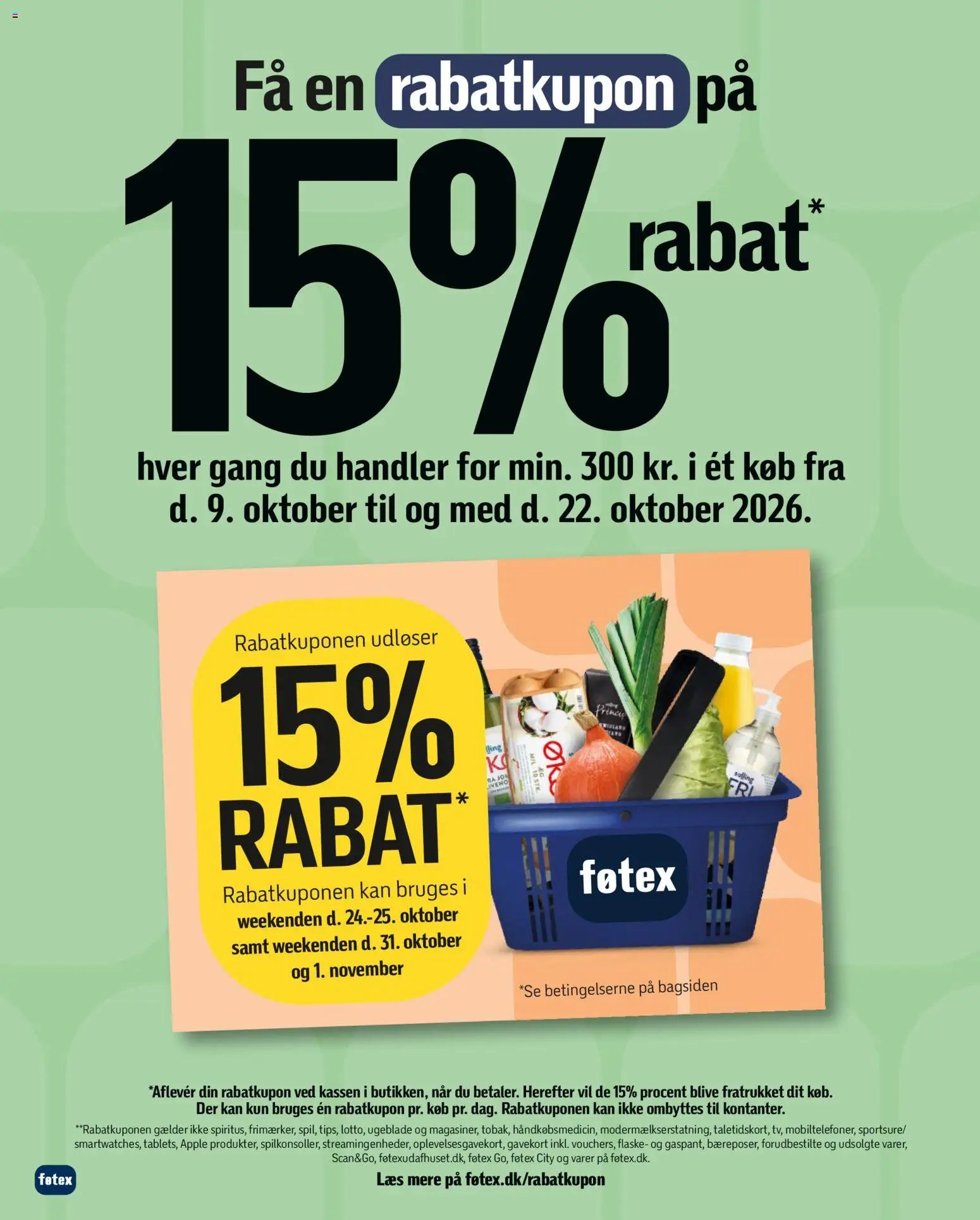 Nye Føtex tilbud fra 16/10/2026