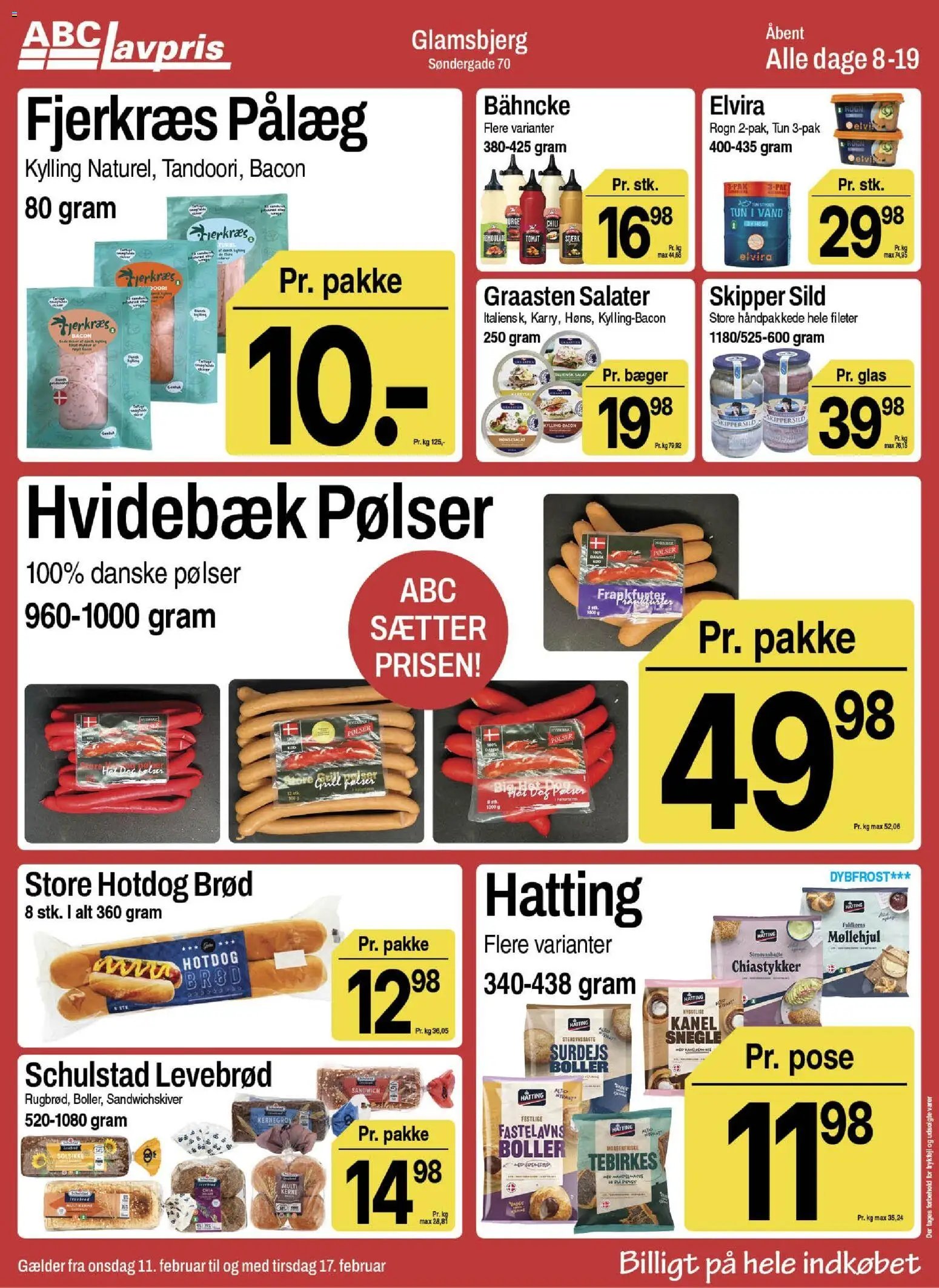 Abc Lavpris tilbudsavis fra 11/02/2026 Glamsbjerg