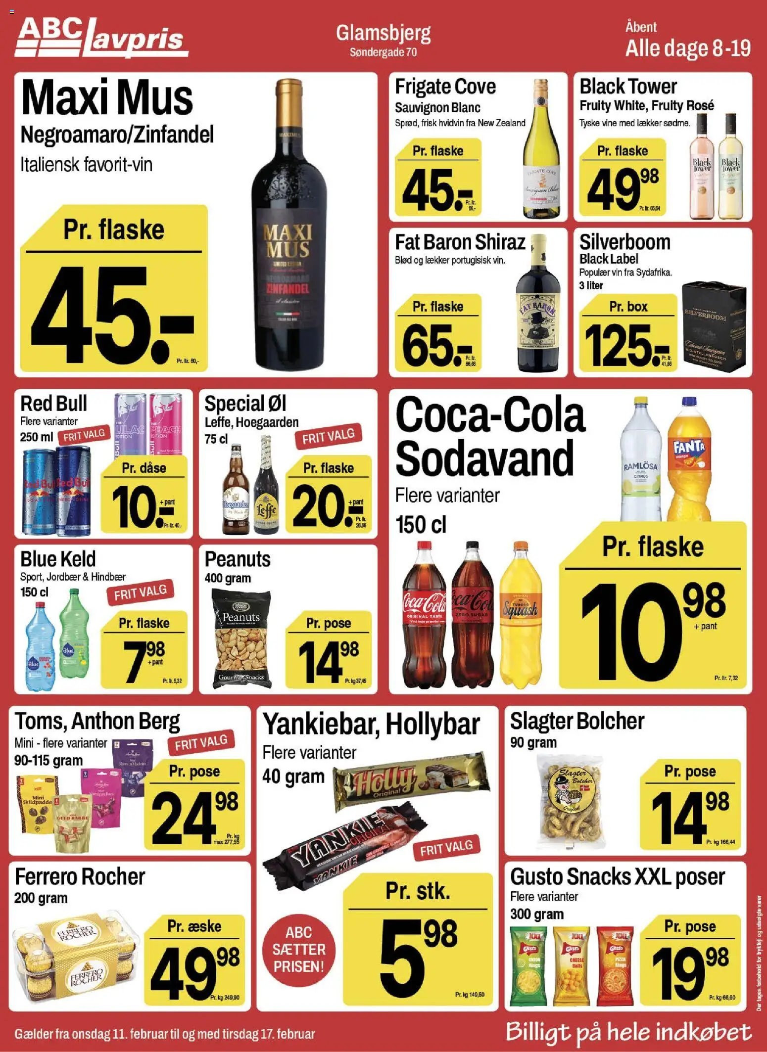 Abc Lavpris tilbudsavis fra 11/02/2026 Glamsbjerg