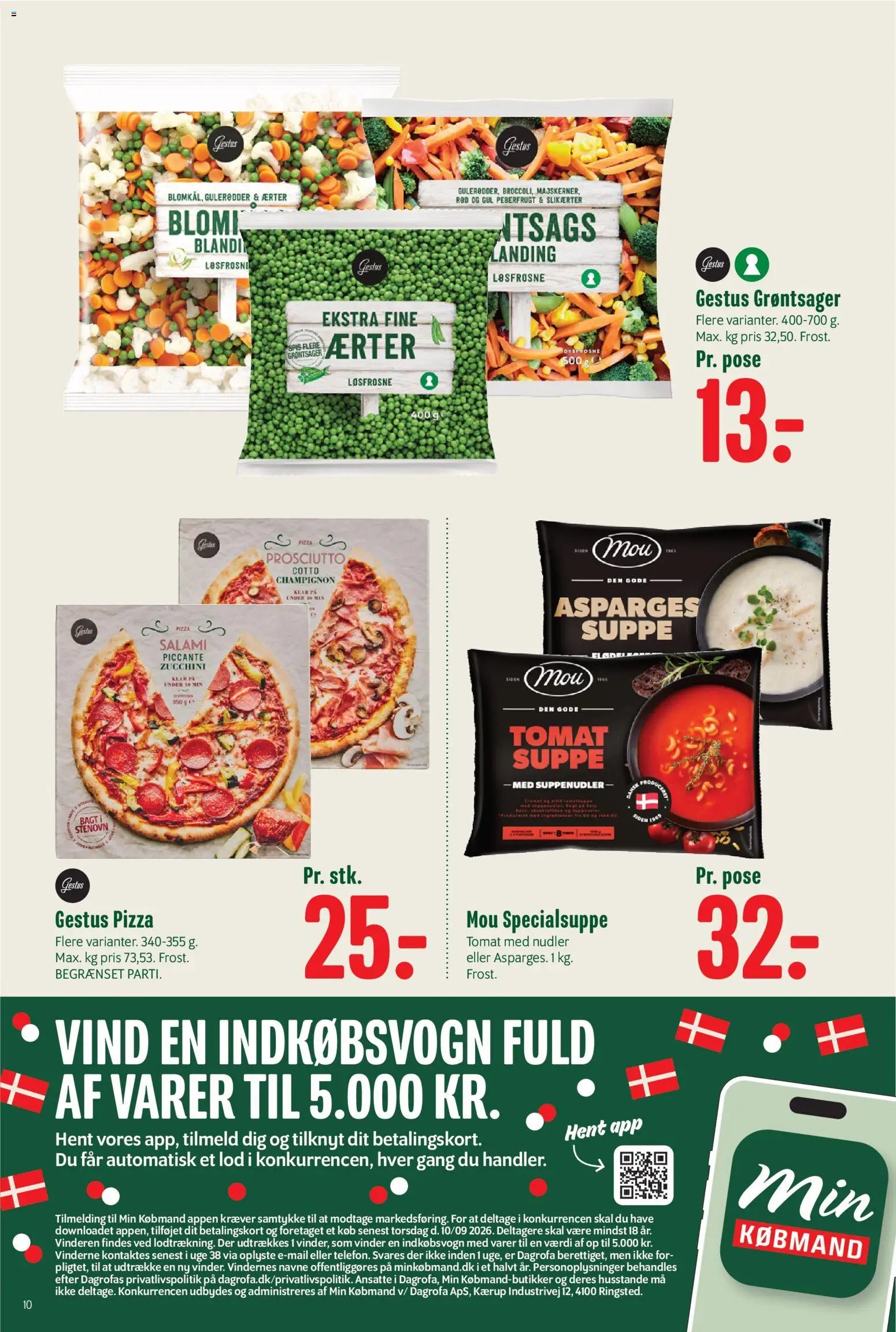 Min Købmand tilbudsavis fra 04/09/2026 Min Købmand - Tilbudsavis uge 37