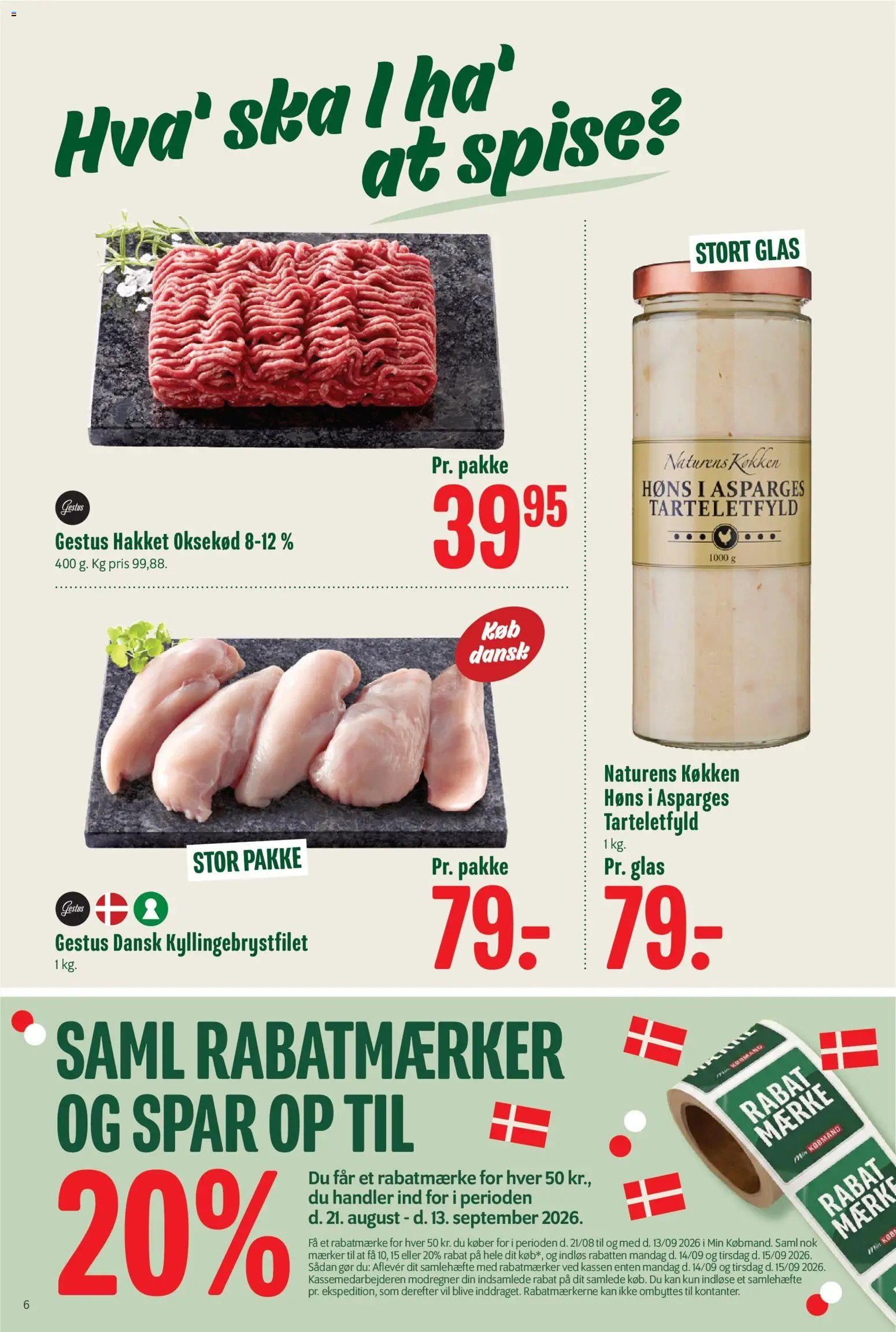 Min Købmand tilbudsavis fra 04/09/2026 Min Købmand - Tilbudsavis uge 37