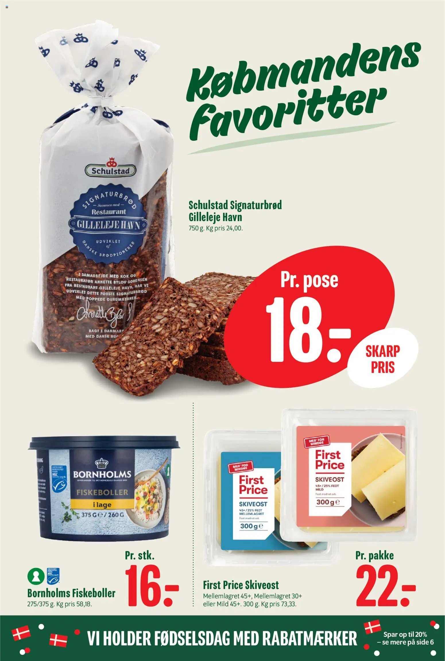 Min Købmand tilbudsavis fra 04/09/2026 Min Købmand - Tilbudsavis uge 37