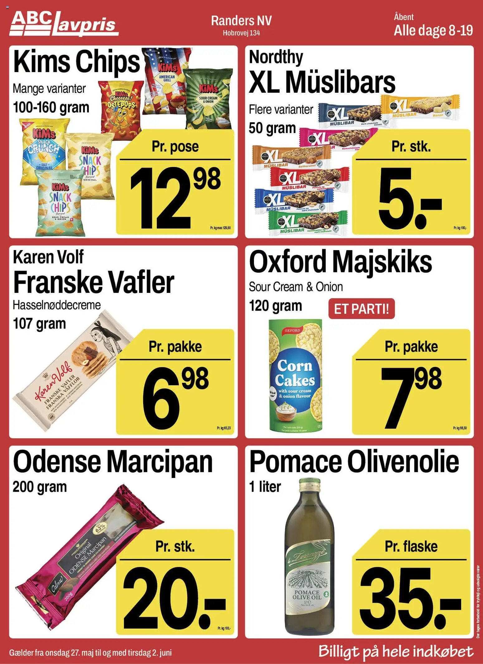 Abc Lavpris tilbudsavis fra 27/05/2026 Abc Lavpris - Tilbudsavis uge 22