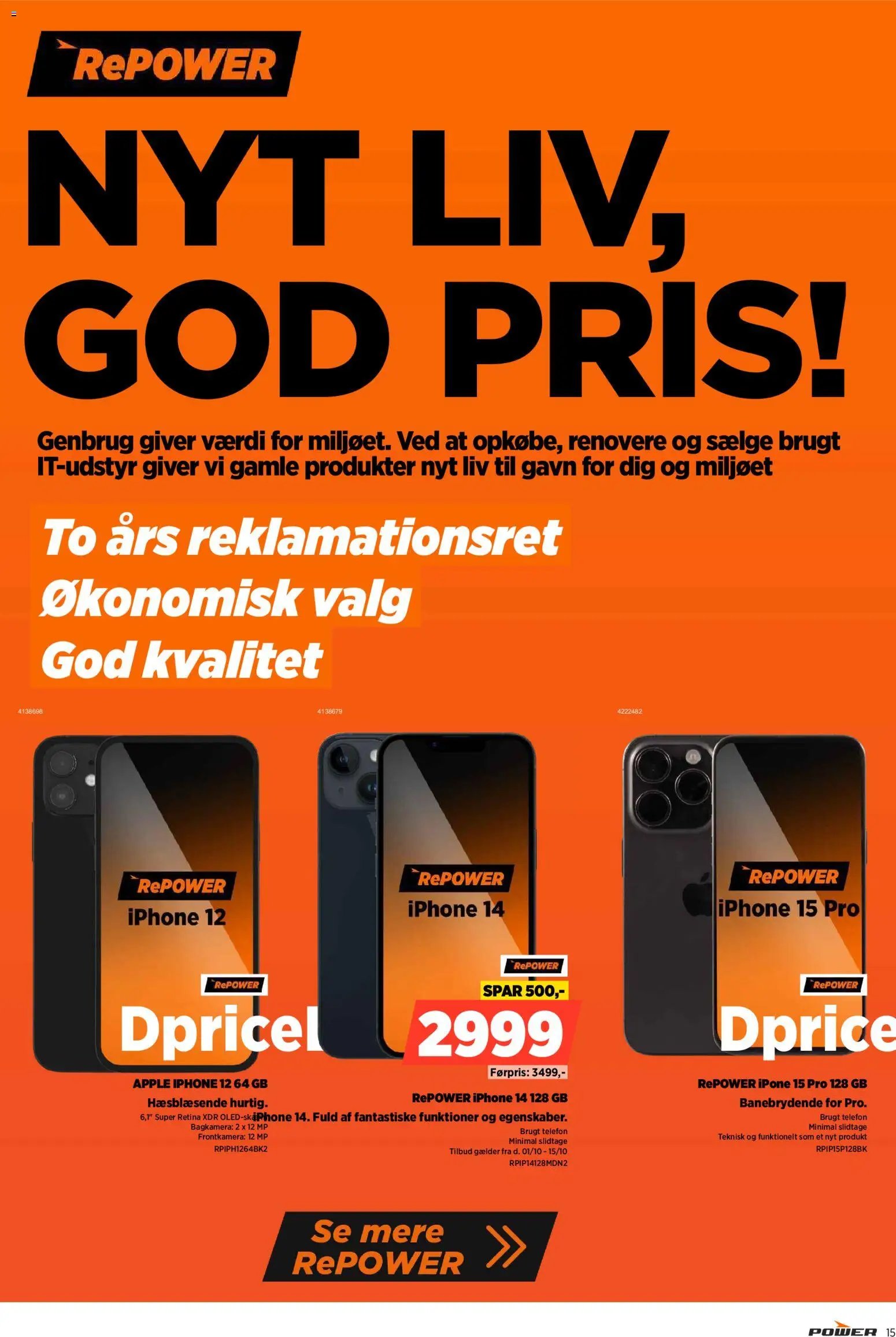 Nye Power tilbud fra 09/10/2026