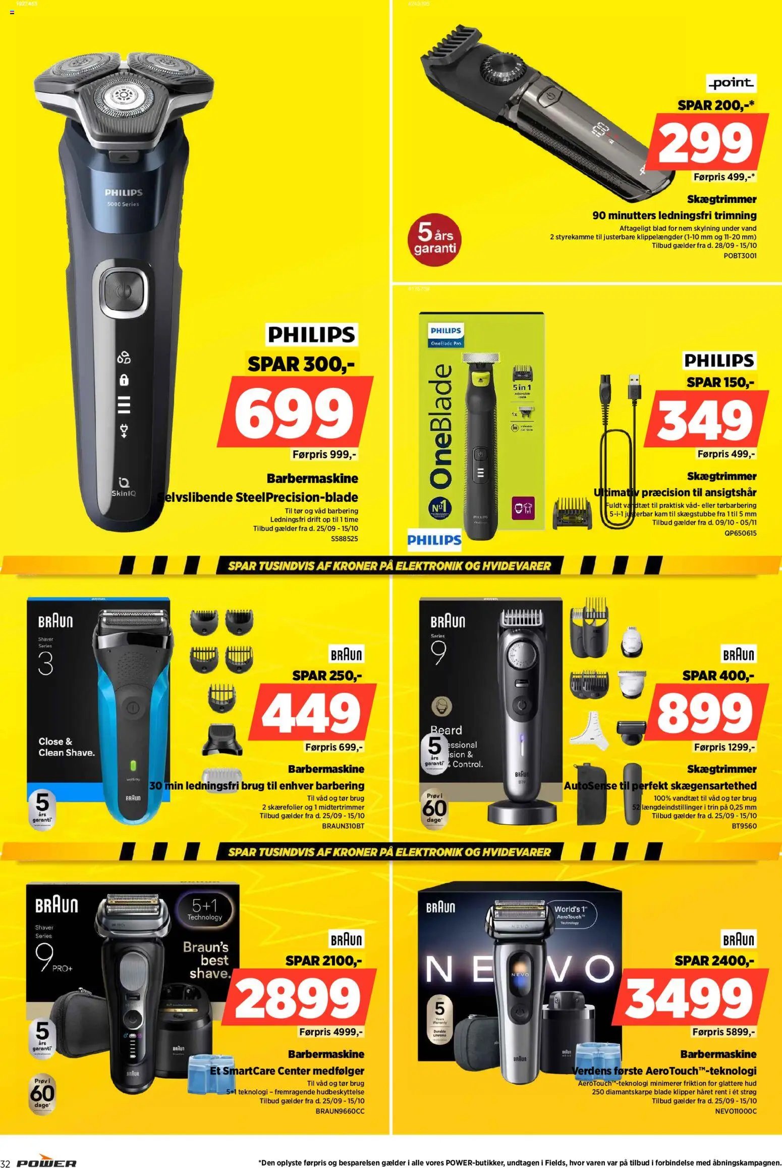 Nye Power tilbud fra 09/10/2026