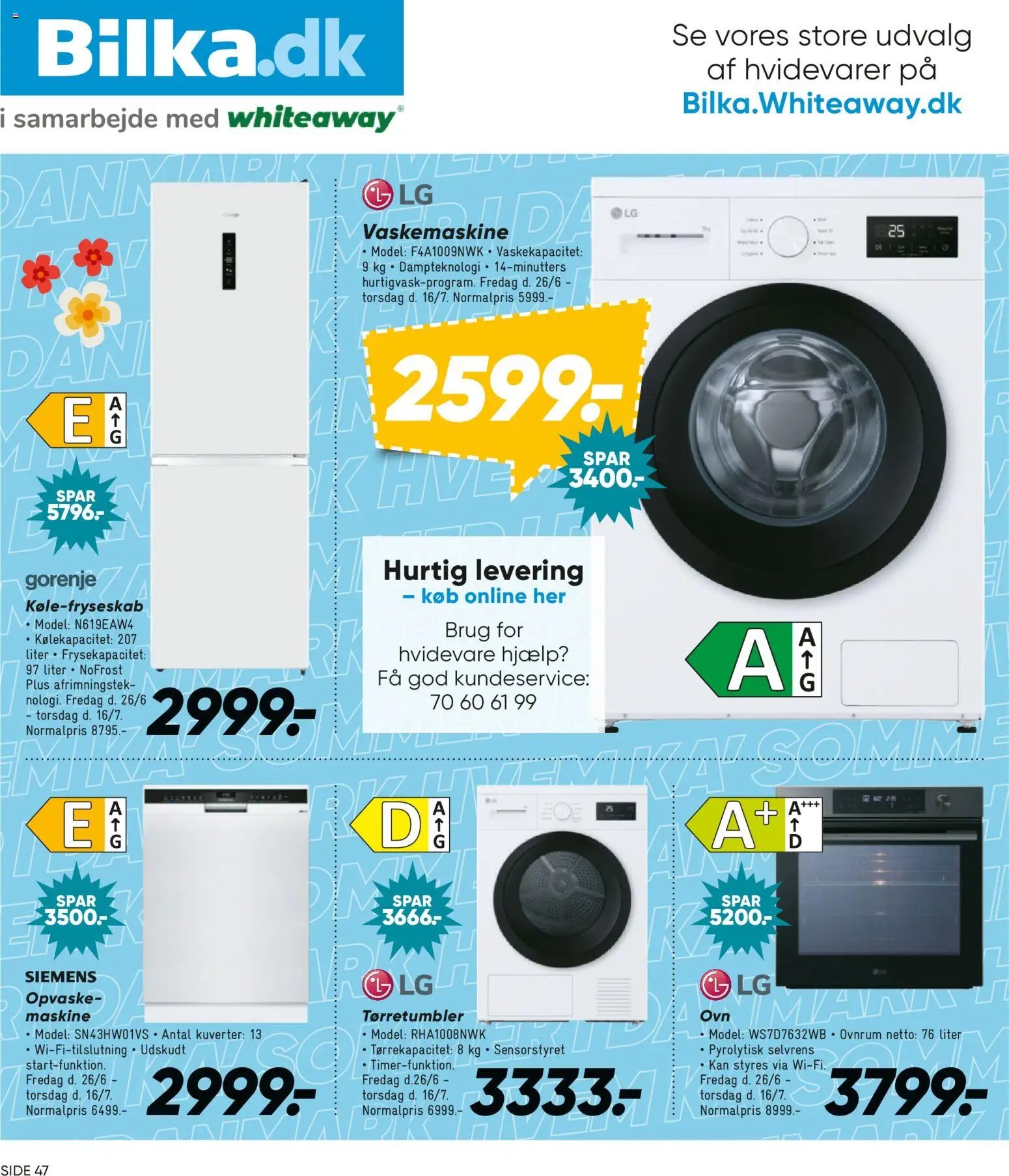 Bilka tilbudsavis fra 03/07/2026 Næste uges Bilka avis - Elektronik, Bolig, Have & Tekstil