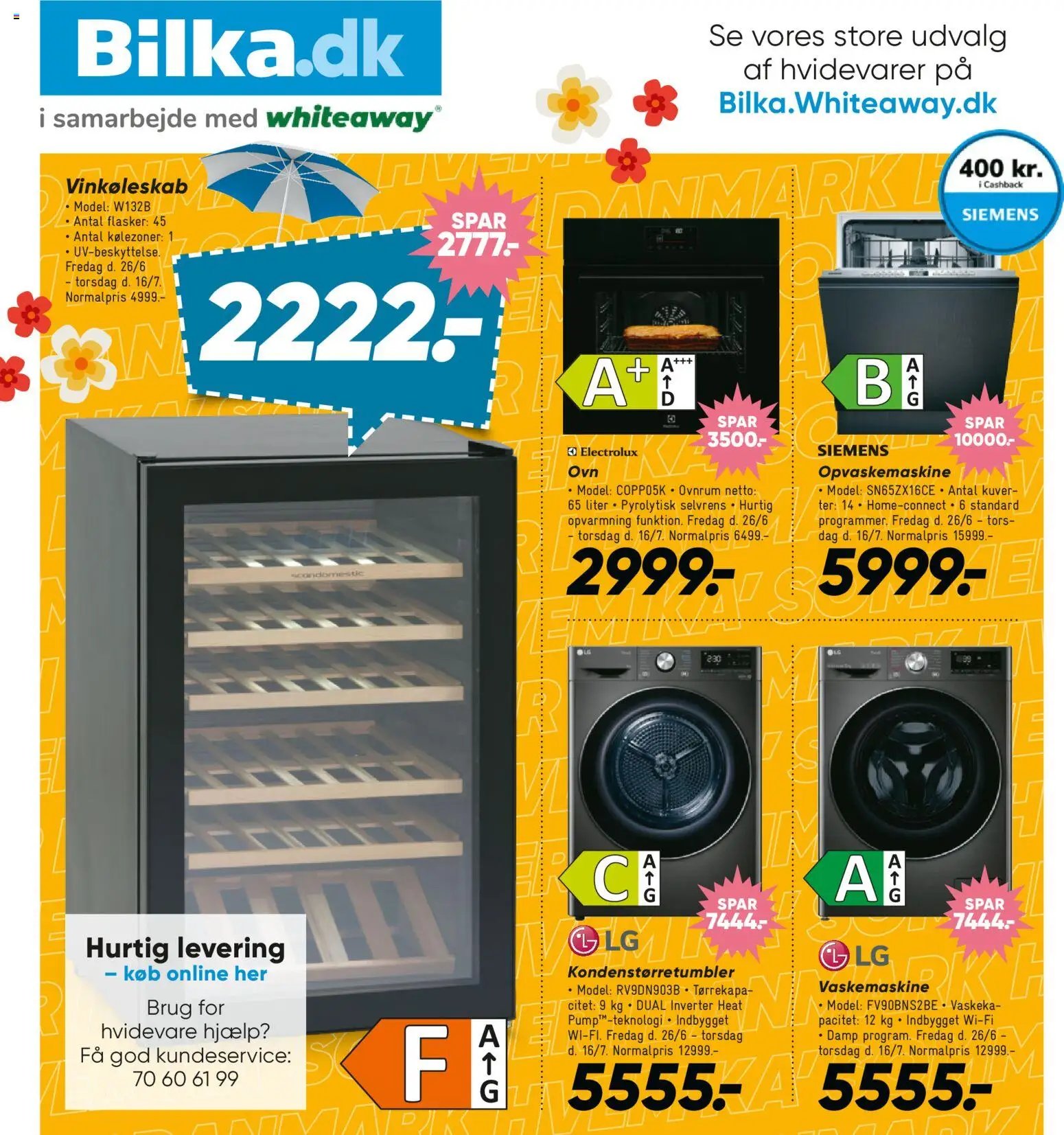 Bilka tilbudsavis fra 03/07/2026 Næste uges Bilka avis - Elektronik, Bolig, Have & Tekstil
