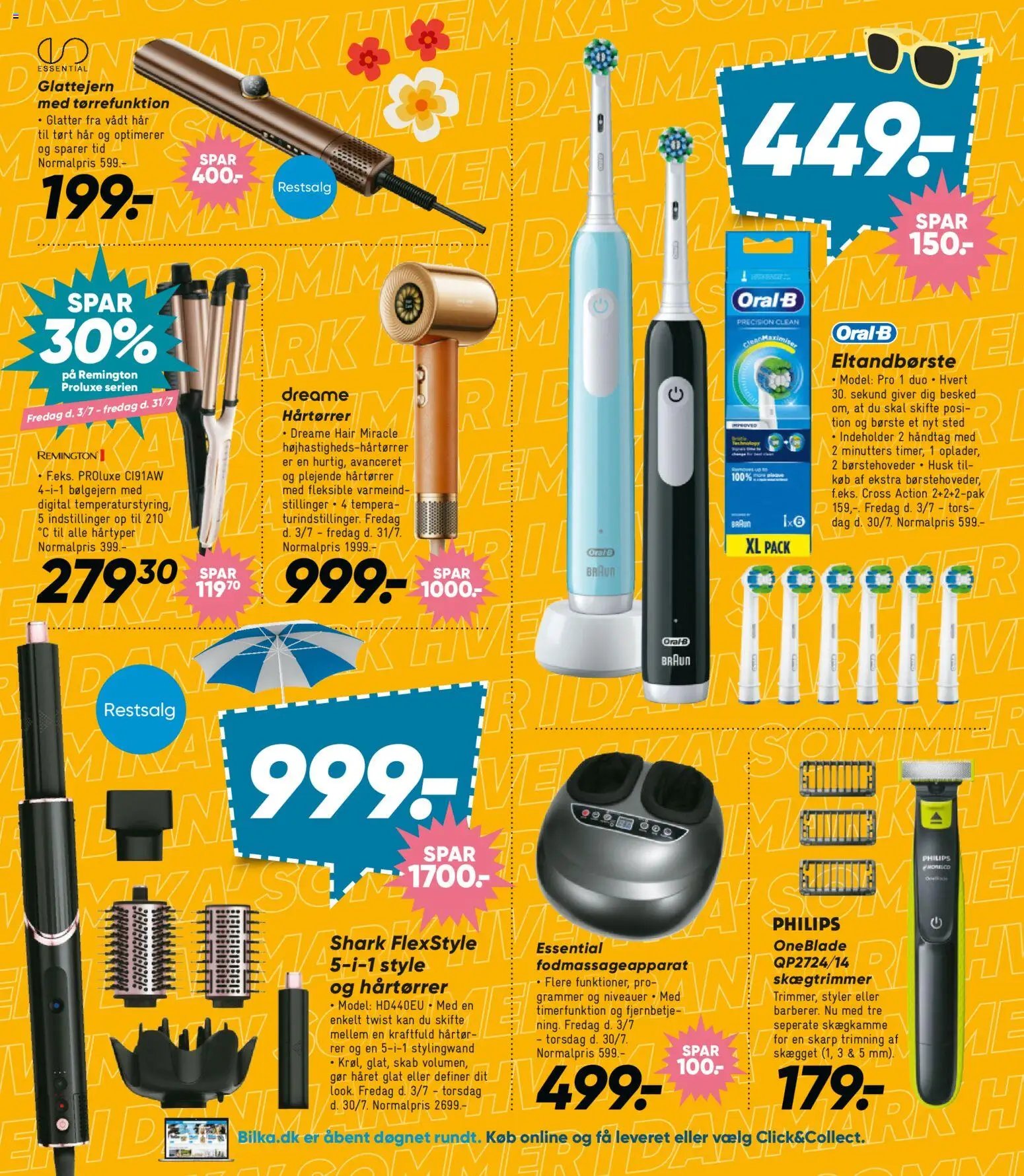 Bilka tilbudsavis fra 03/07/2026 Næste uges Bilka avis - Elektronik, Bolig, Have & Tekstil