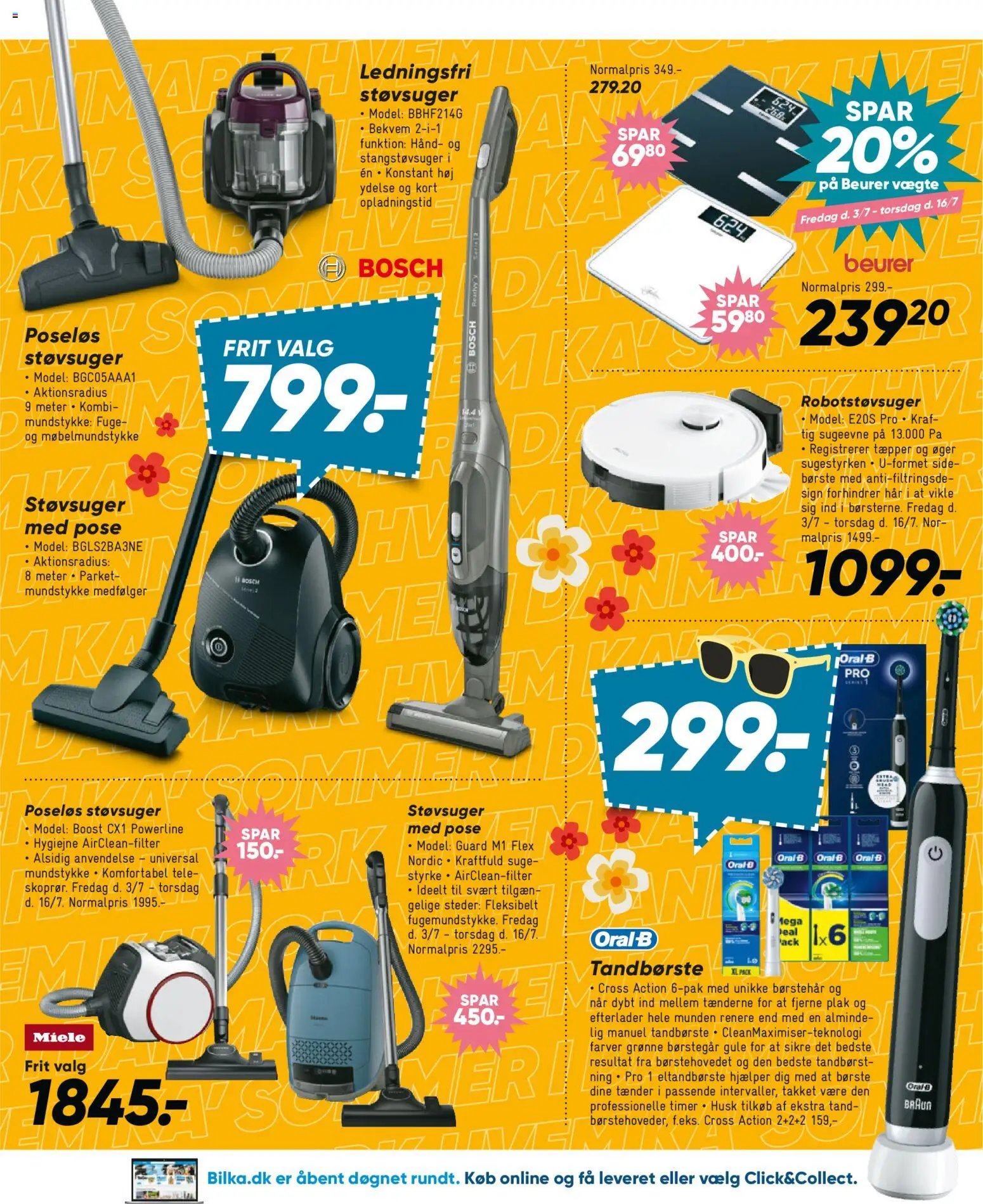 Bilka tilbudsavis fra 03/07/2026 Næste uges Bilka avis - Elektronik, Bolig, Have & Tekstil