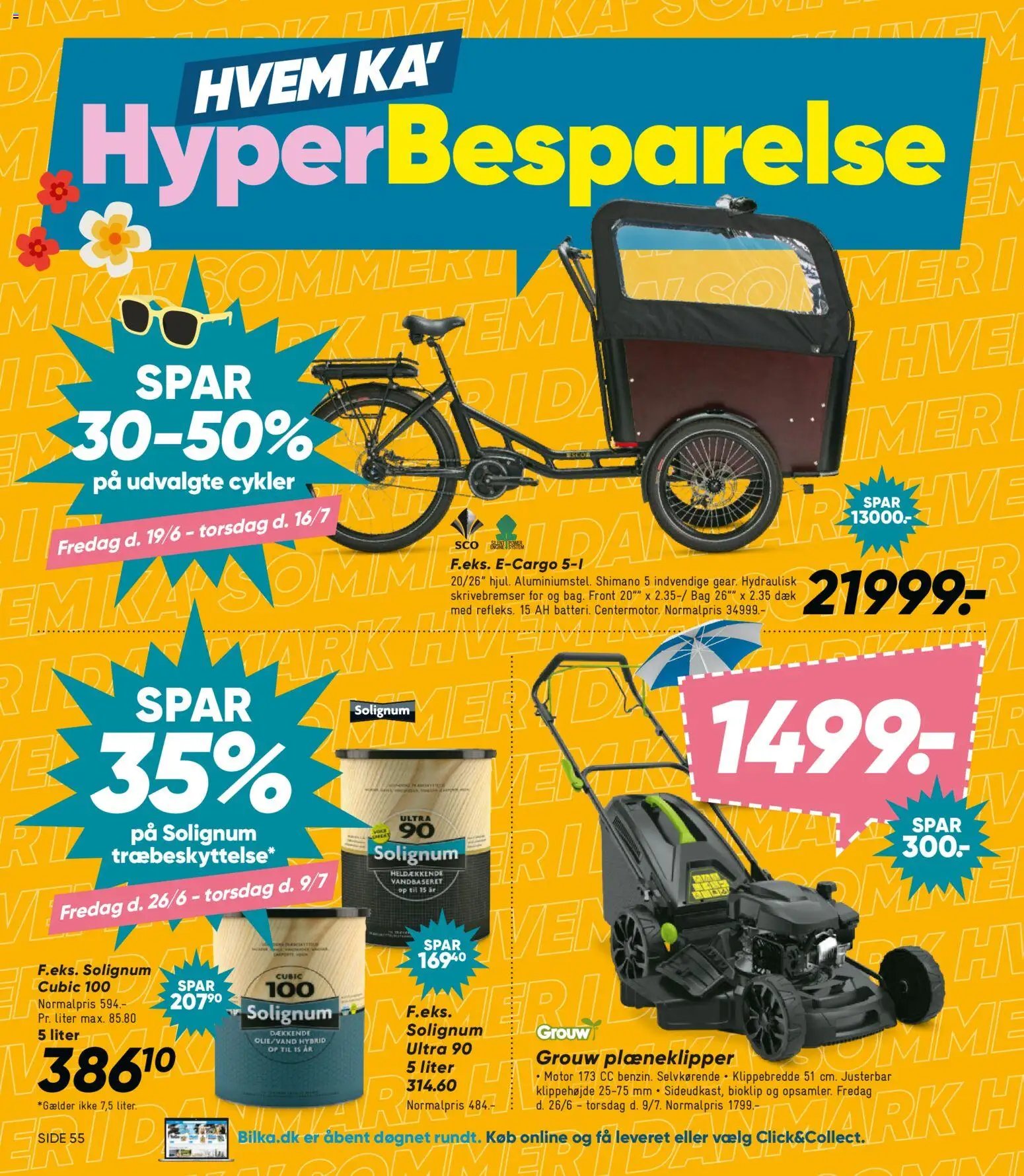 Bilka tilbudsavis fra 03/07/2026 Næste uges Bilka avis - Elektronik, Bolig, Have & Tekstil