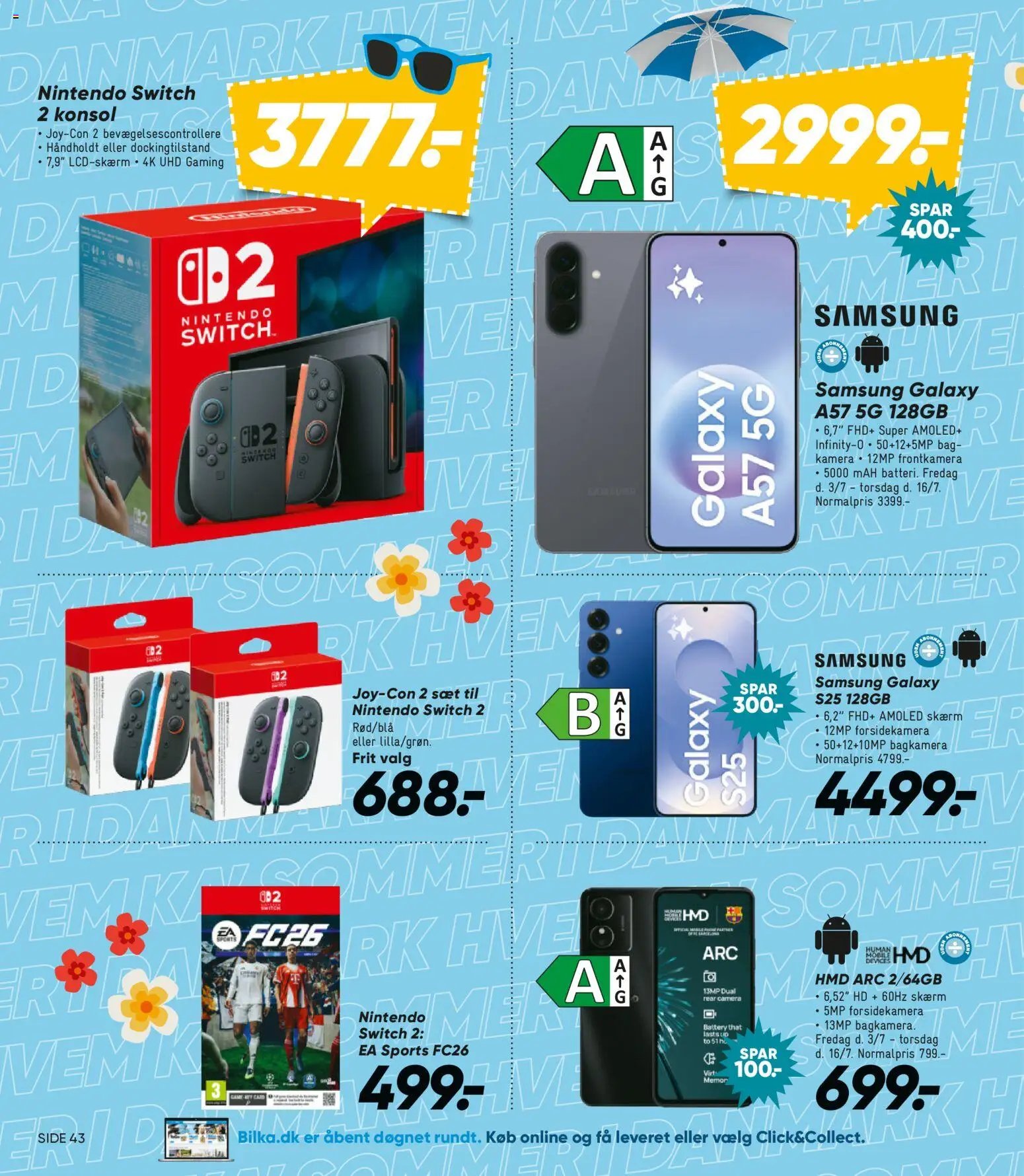 Bilka tilbudsavis fra 03/07/2026 Næste uges Bilka avis - Elektronik, Bolig, Have & Tekstil