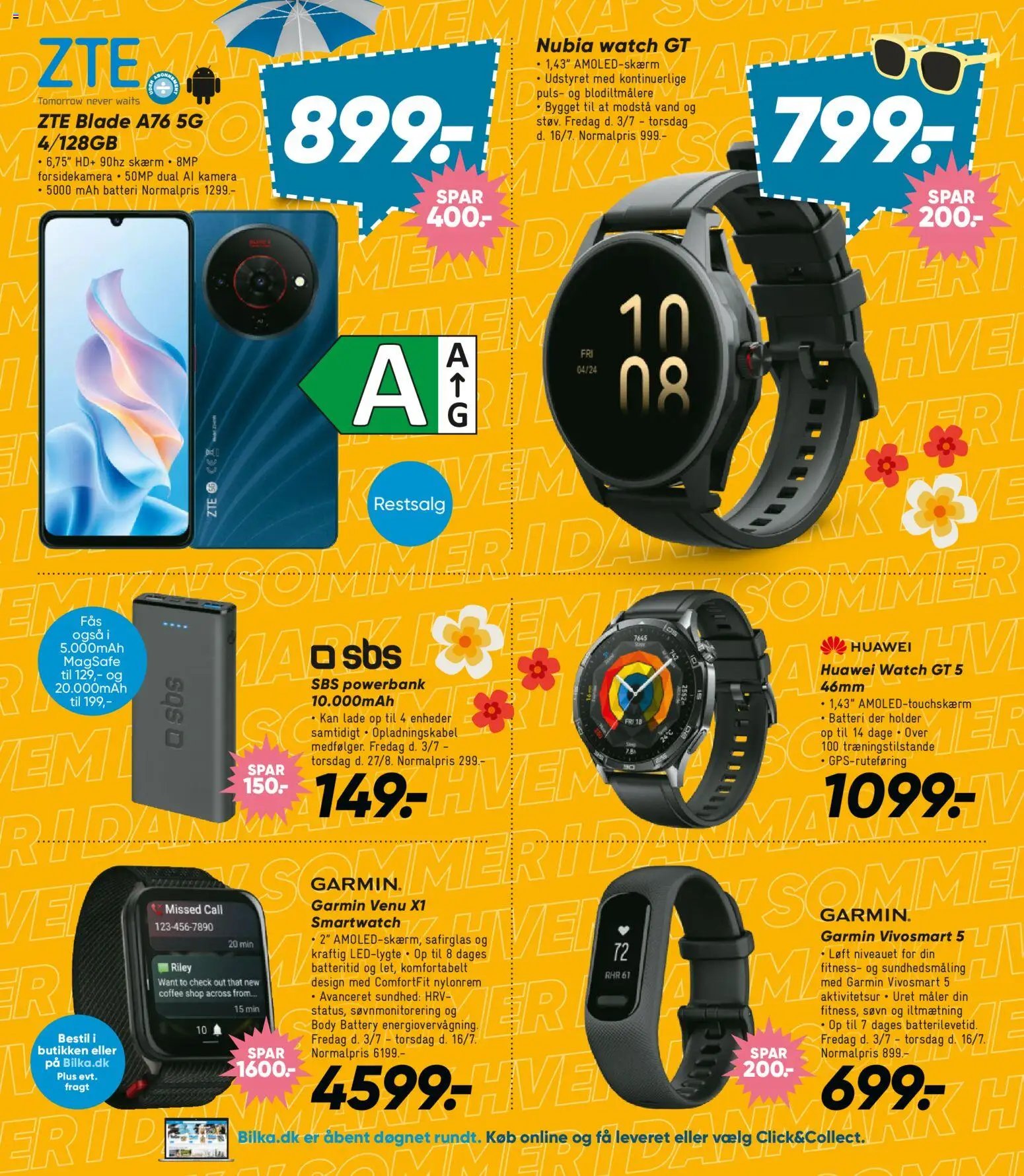 Bilka tilbudsavis fra 03/07/2026 Næste uges Bilka avis - Elektronik, Bolig, Have & Tekstil