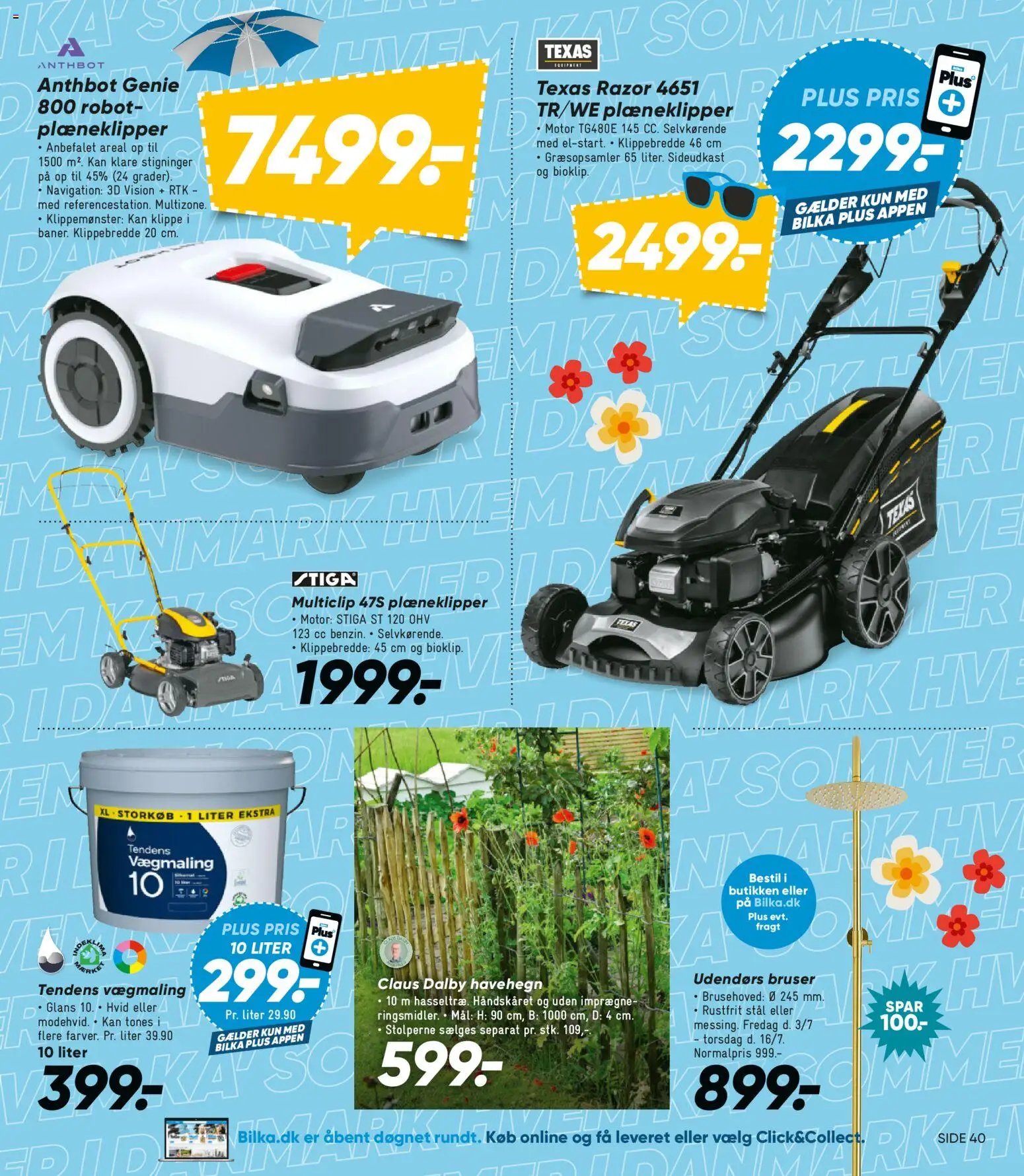 Bilka tilbudsavis fra 03/07/2026 Næste uges Bilka avis - Elektronik, Bolig, Have & Tekstil