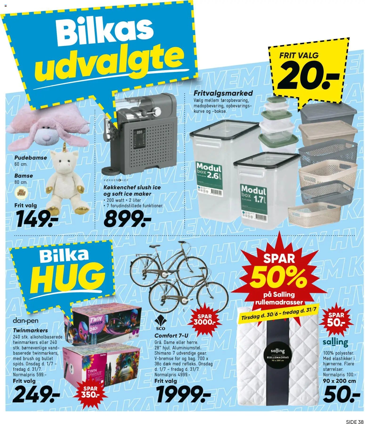 Bilka tilbudsavis fra 03/07/2026 Næste uges Bilka avis - Elektronik, Bolig, Have & Tekstil