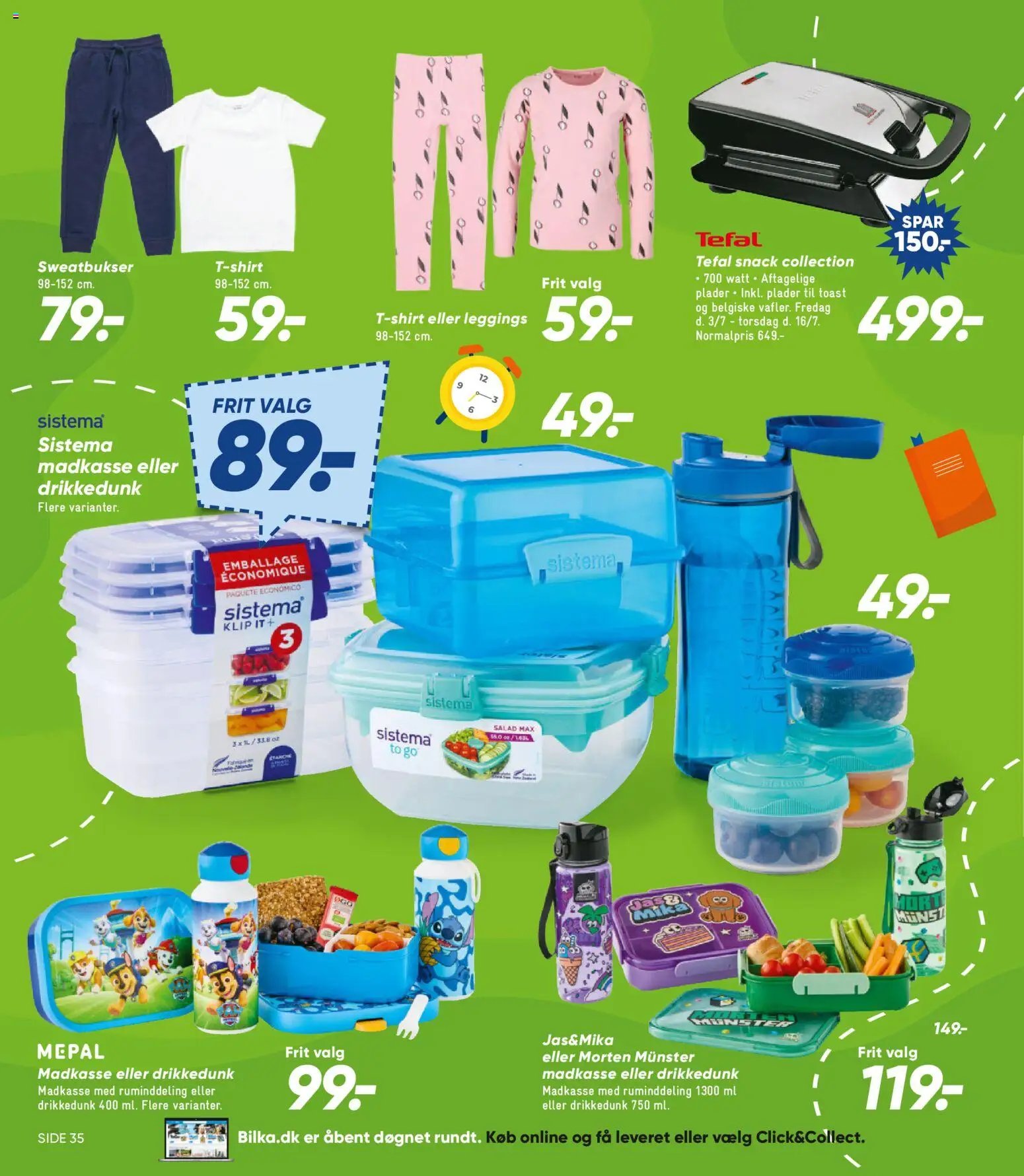 Bilka tilbudsavis fra 03/07/2026 Næste uges Bilka avis - Elektronik, Bolig, Have & Tekstil