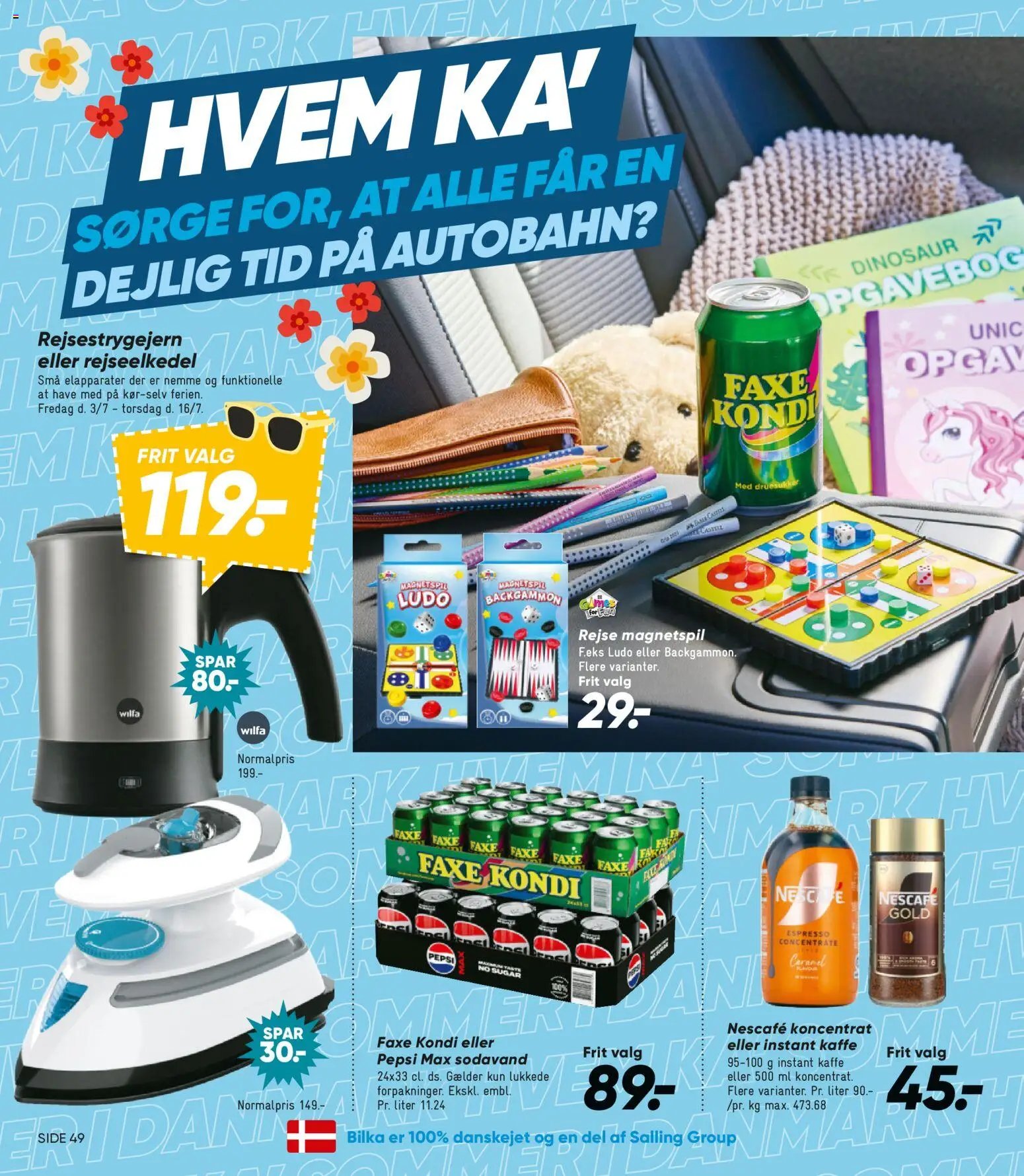 Bilka tilbudsavis fra 03/07/2026 Næste uges Bilka avis - Elektronik, Bolig, Have & Tekstil