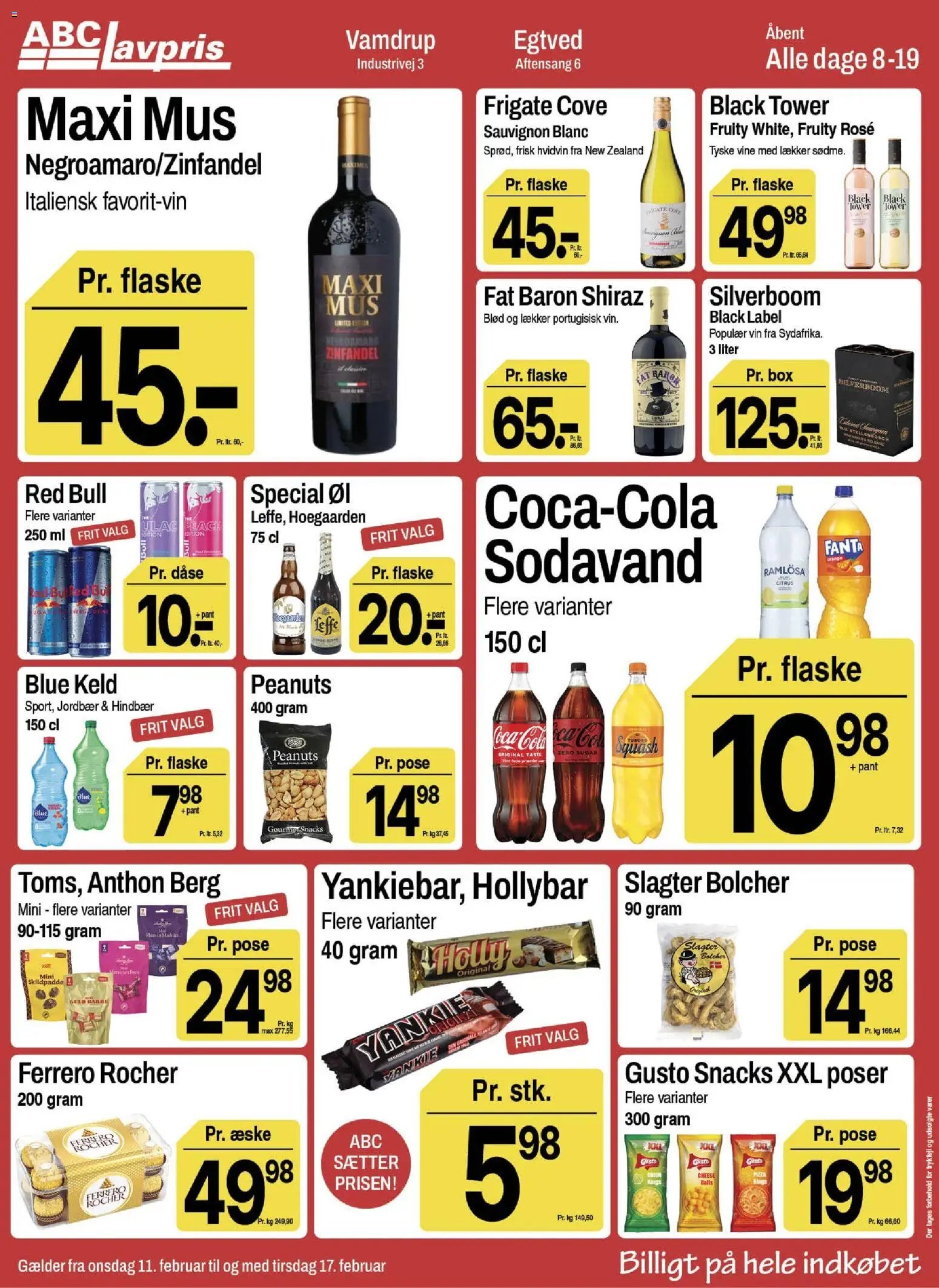 Abc Lavpris tilbudsavis fra 11/02/2026 Vamdrup