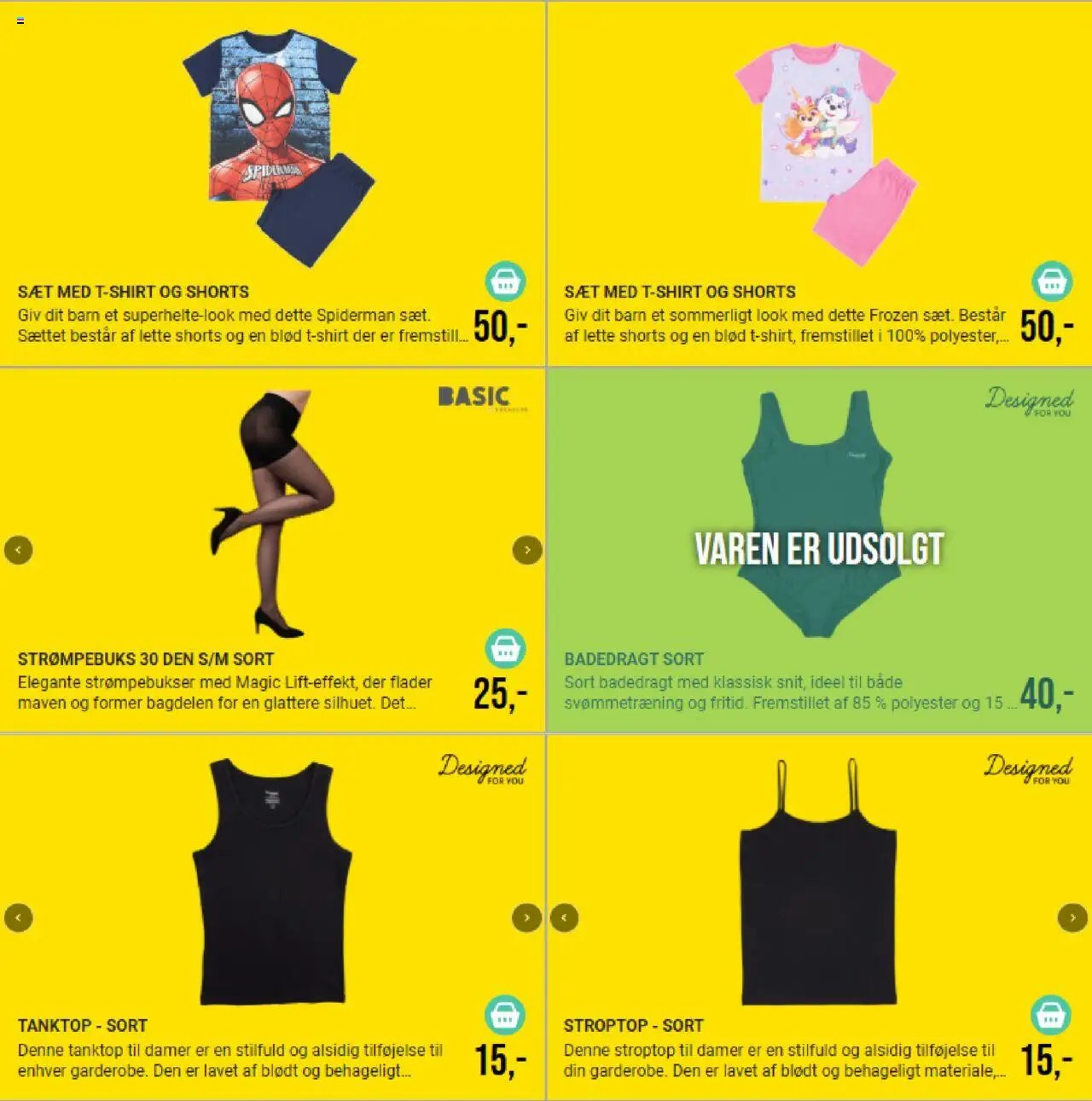 Harald Nyborg tilbudsavis fra 25/08/2025 Beklædning