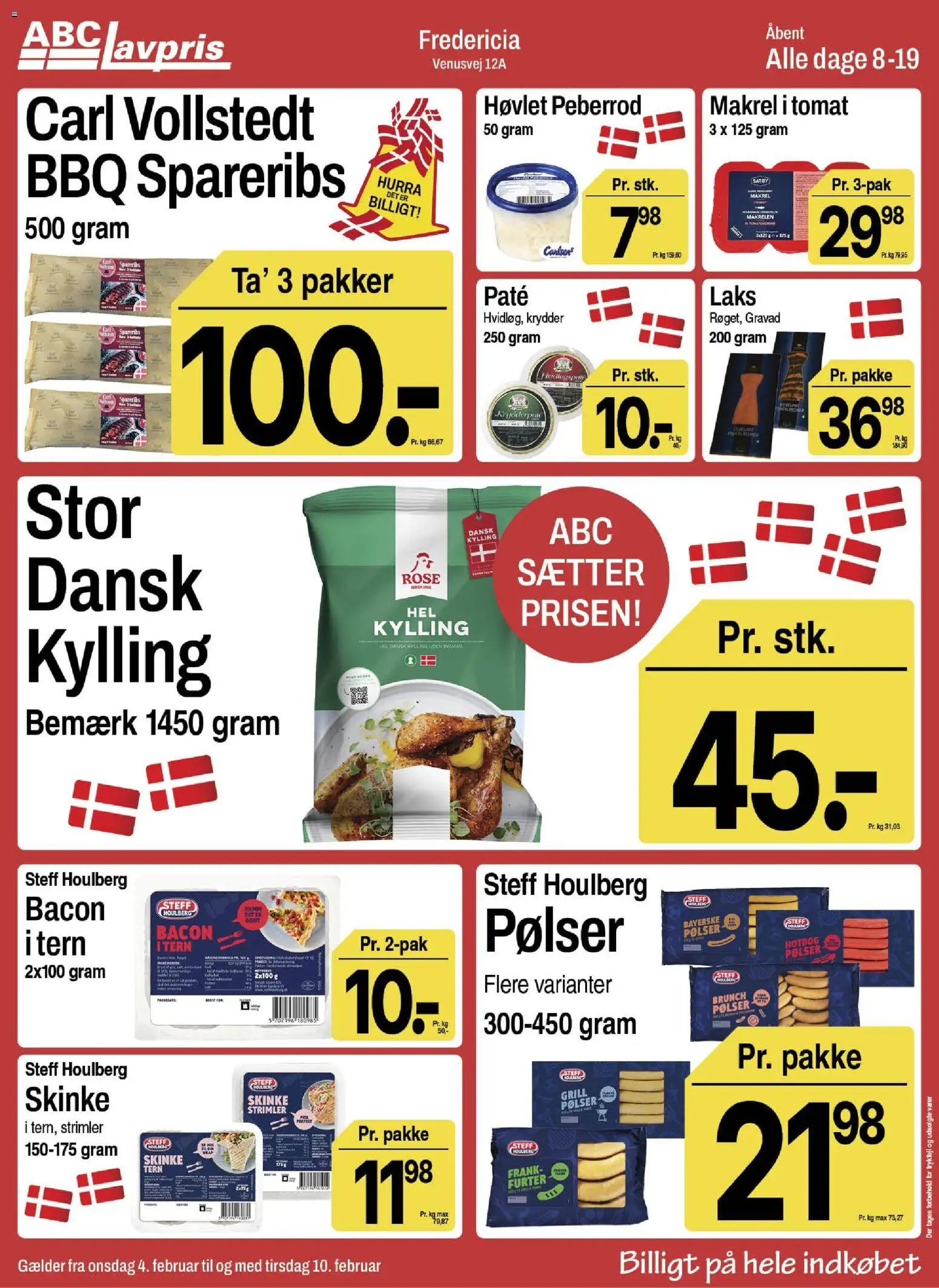 Abc Lavpris tilbudsavis fra 04/02/2026 Fredericia