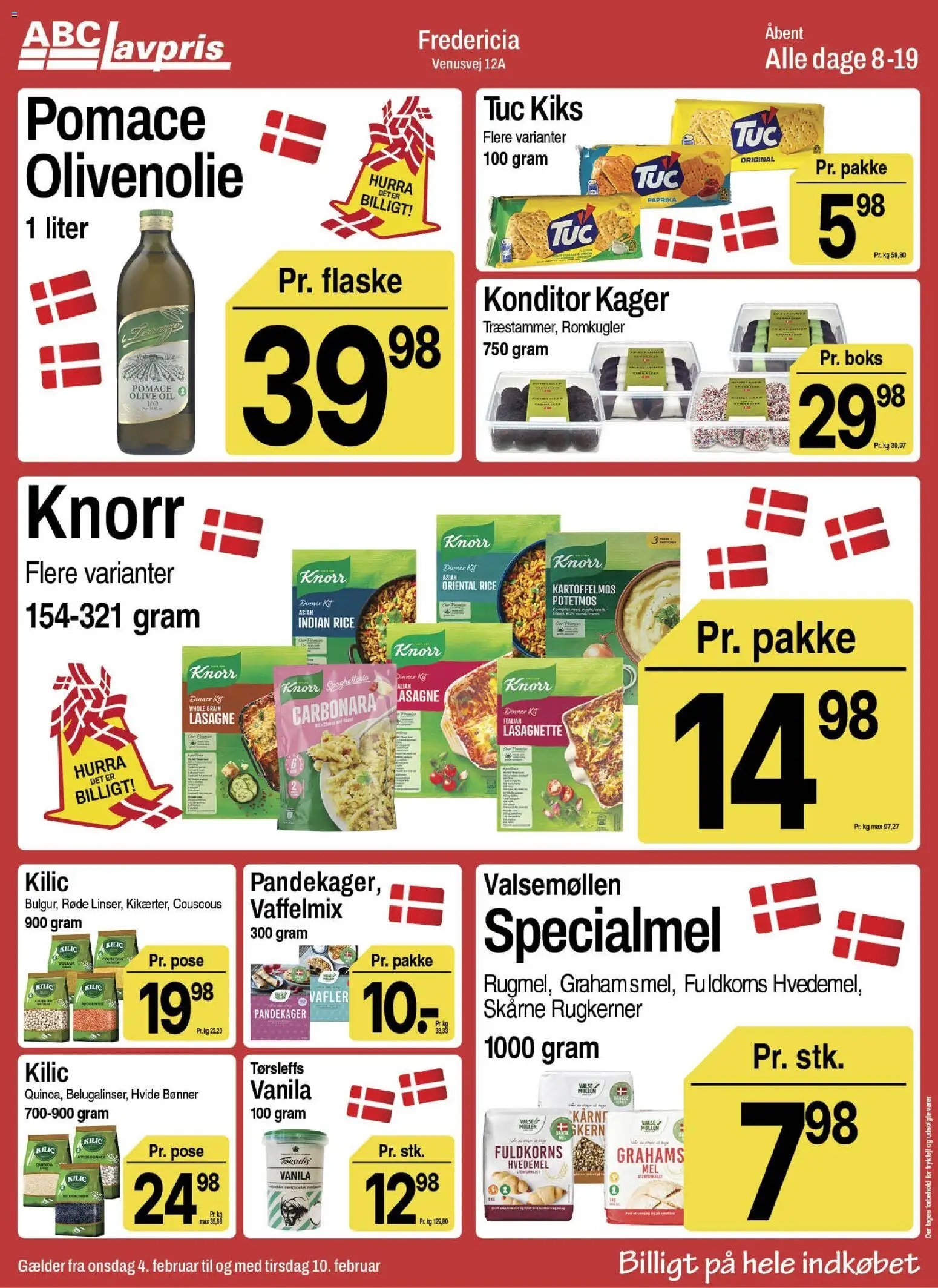 Abc Lavpris tilbudsavis fra 04/02/2026 Fredericia