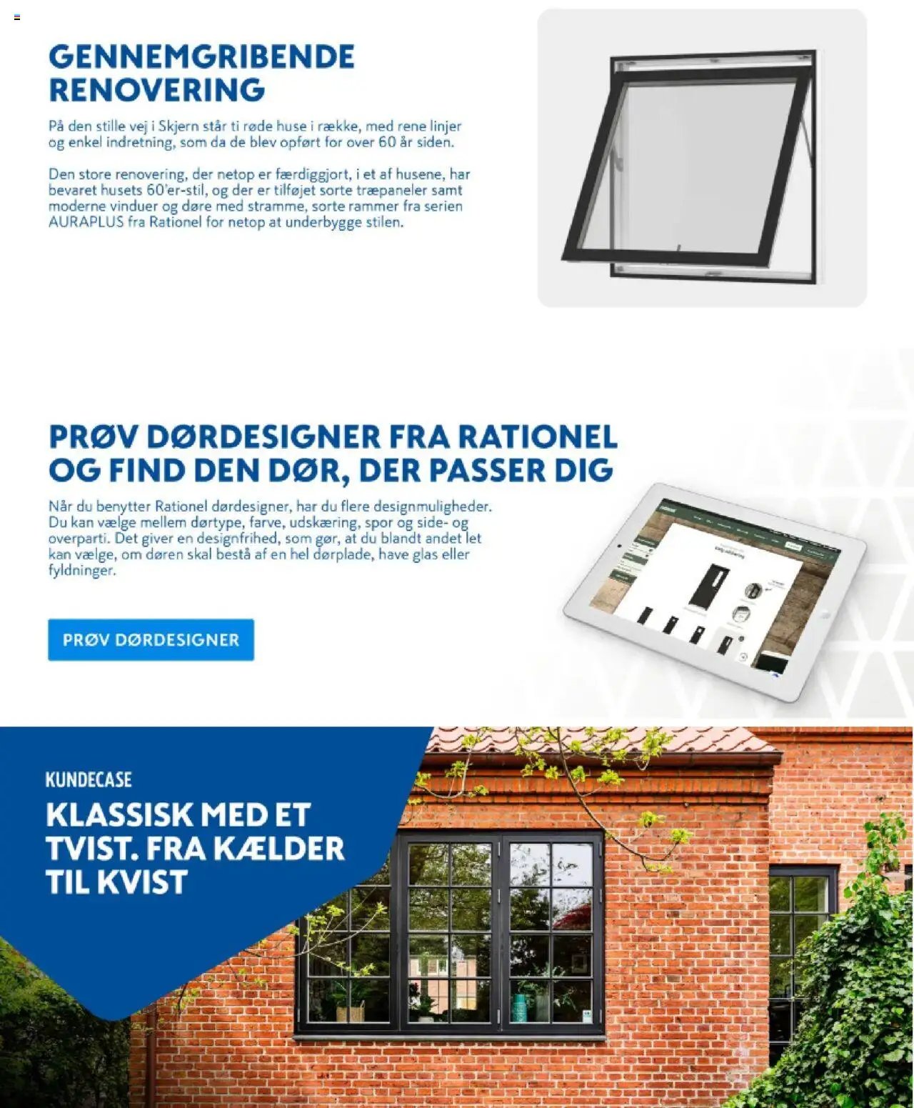 Davidsen tilbudsavis fra 16/07/2025 Vinduer og døre nyt katalog