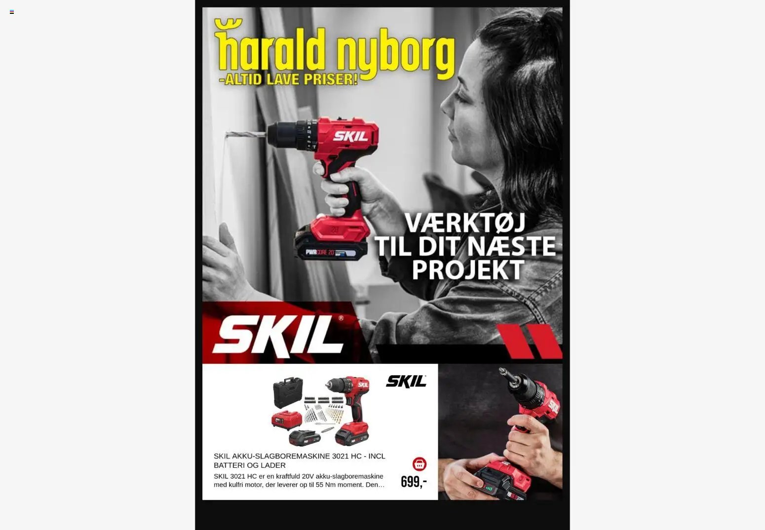 Harald Nyborg tilbudsavis fra 05/05/2026 Harald Nyborg - Skil værktøj