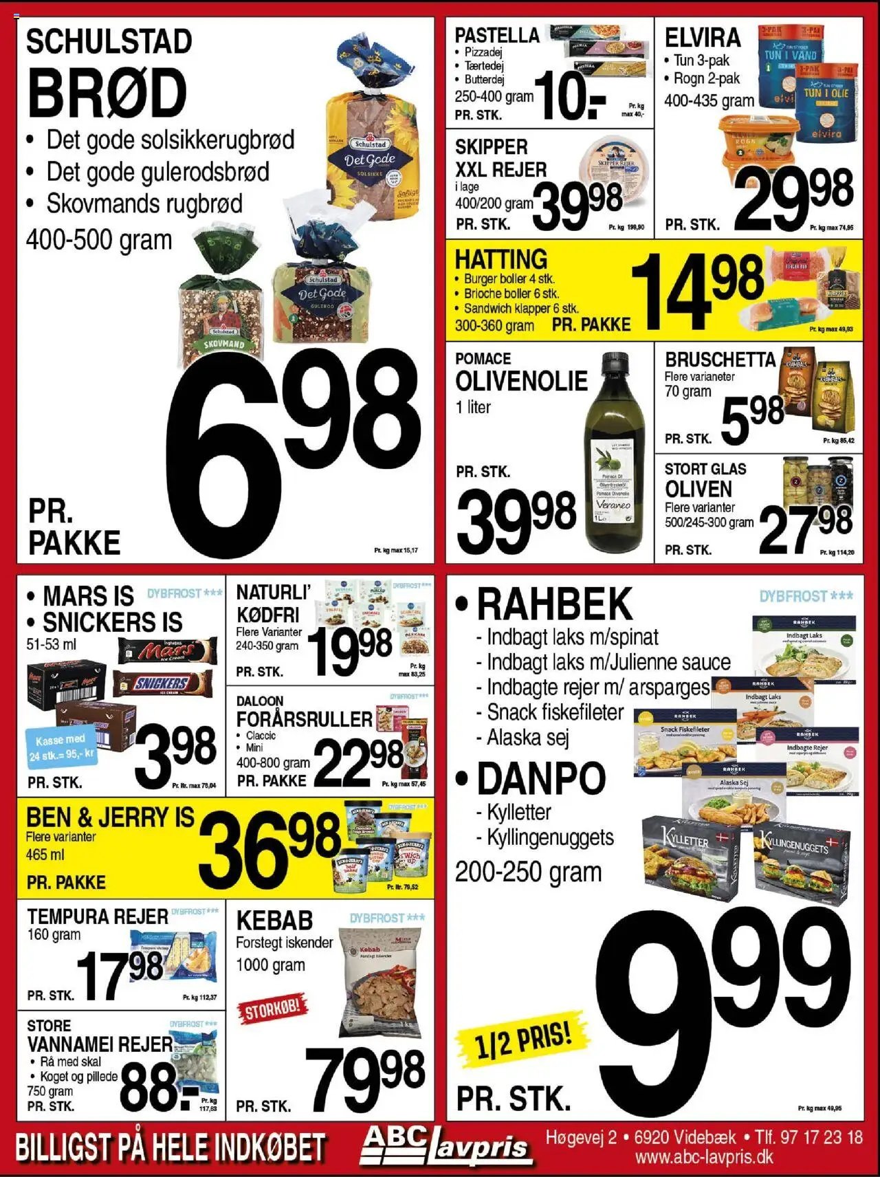 Abc Lavpris tilbudsavis fra 30/07/2026 Videbæk