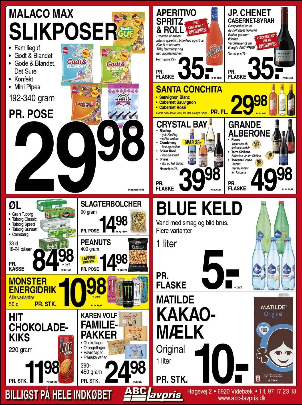 Abc Lavpris tilbudsavis fra 30/07/2026 Videbæk