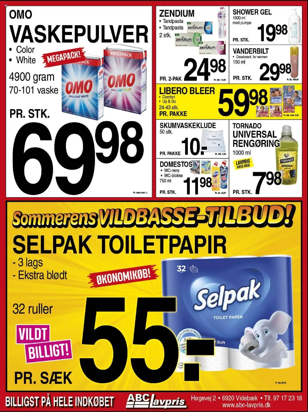 Abc Lavpris tilbudsavis fra 30/07/2026 Videbæk