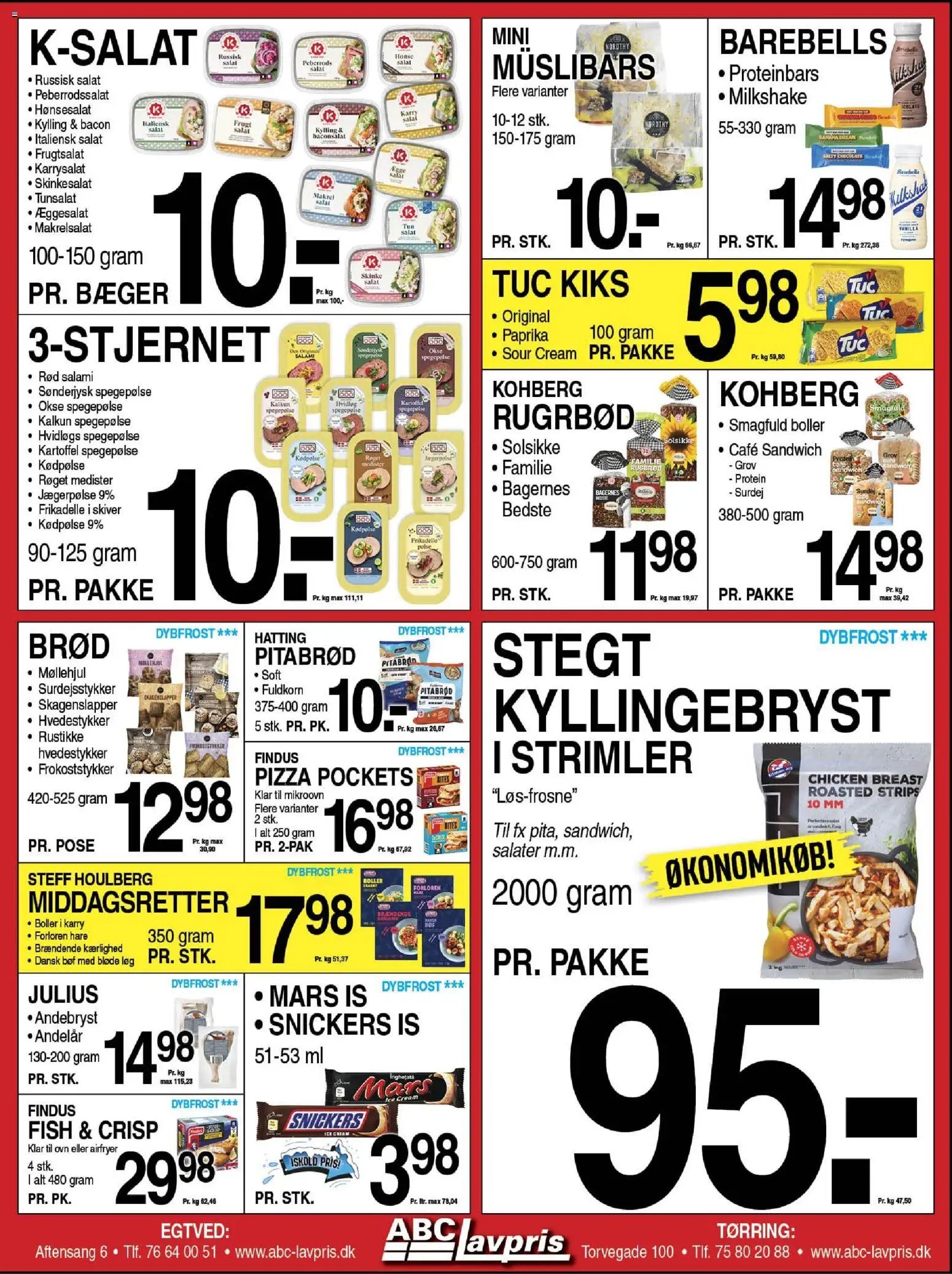 Abc Lavpris tilbudsavis fra 12/11/2025 Egtved