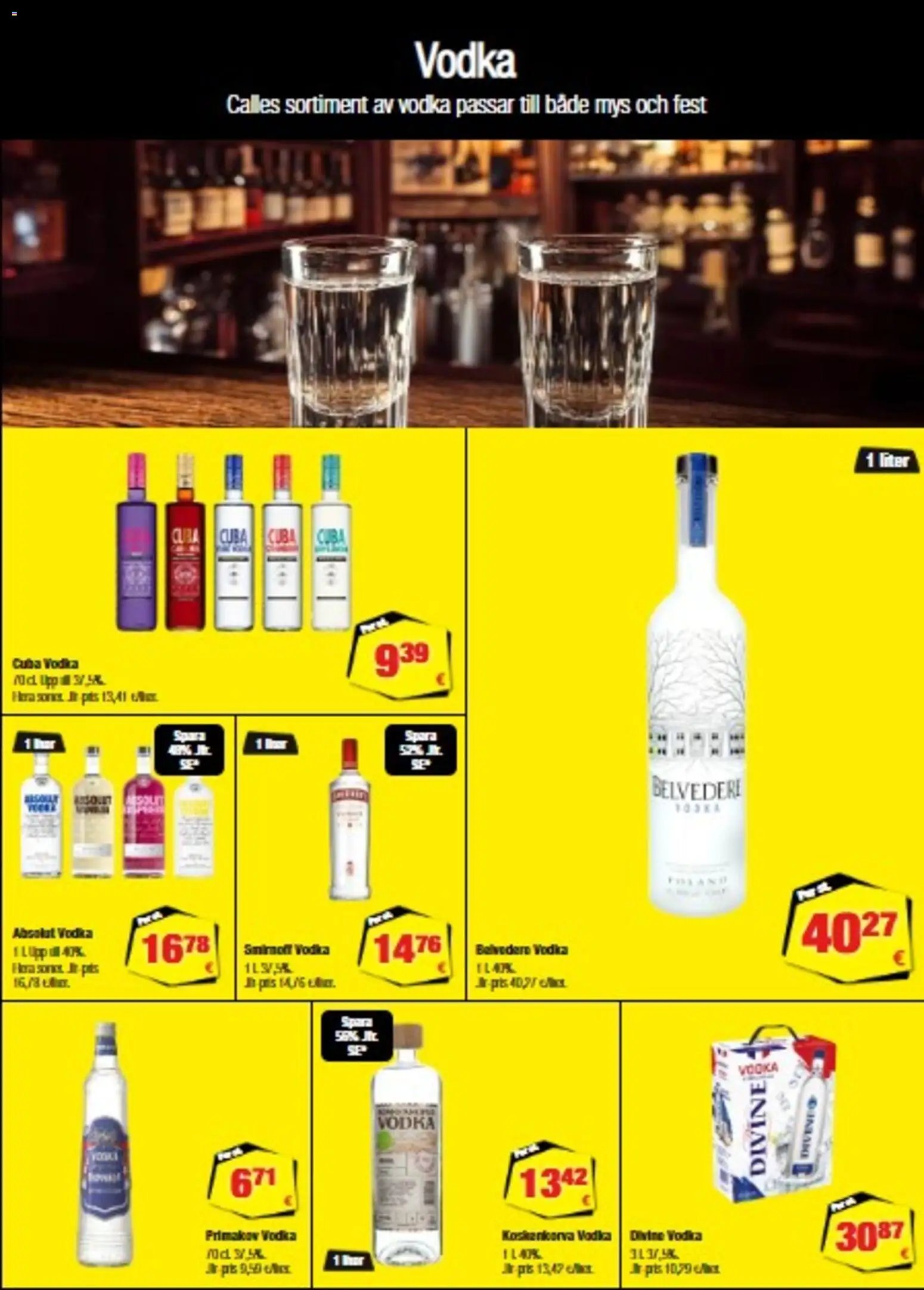 Nye Calle tilbud fra 21/10/2026