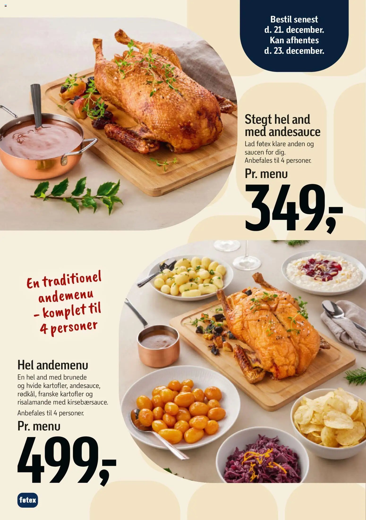 Føtex tilbudsavis fra 15/09/2026 Føtex - Mad til festlige højtider