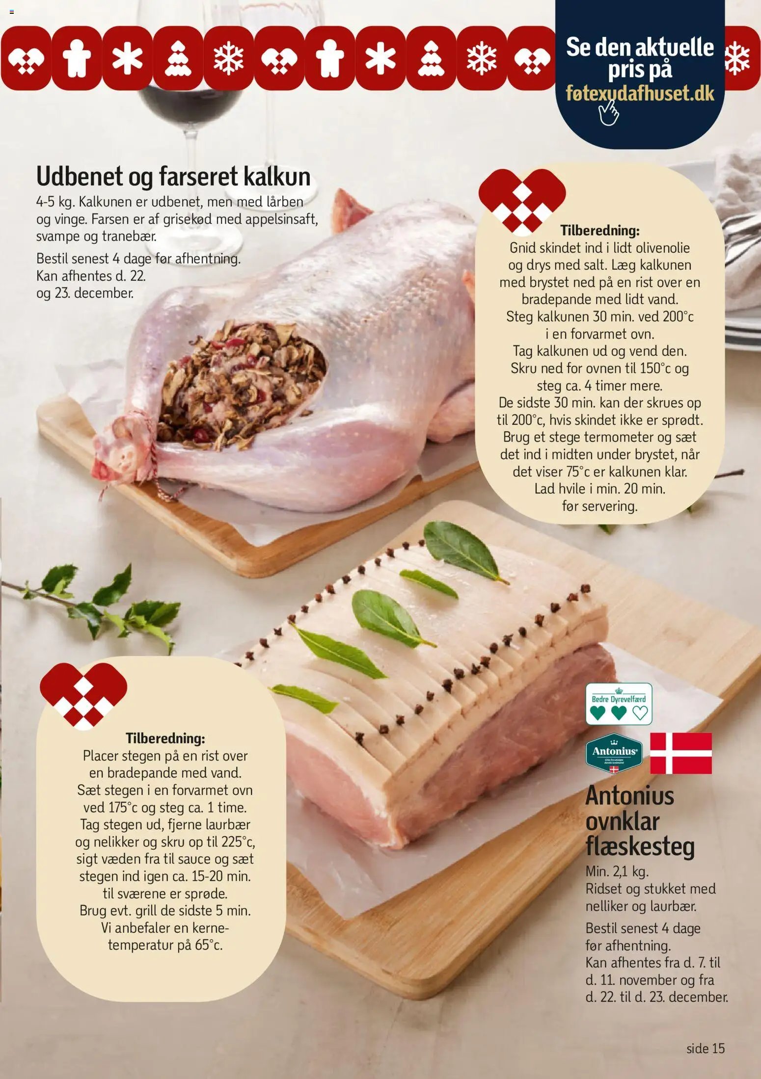 Føtex tilbudsavis fra 15/09/2026 Føtex - Mad til festlige højtider
