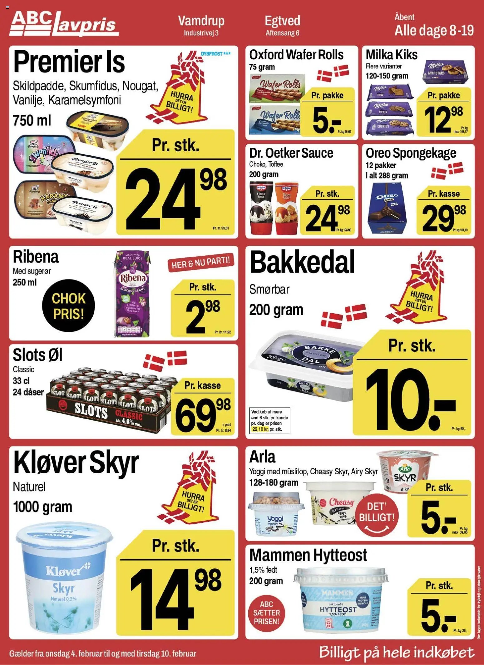 Abc Lavpris tilbudsavis fra 04/02/2026 Vamdrup