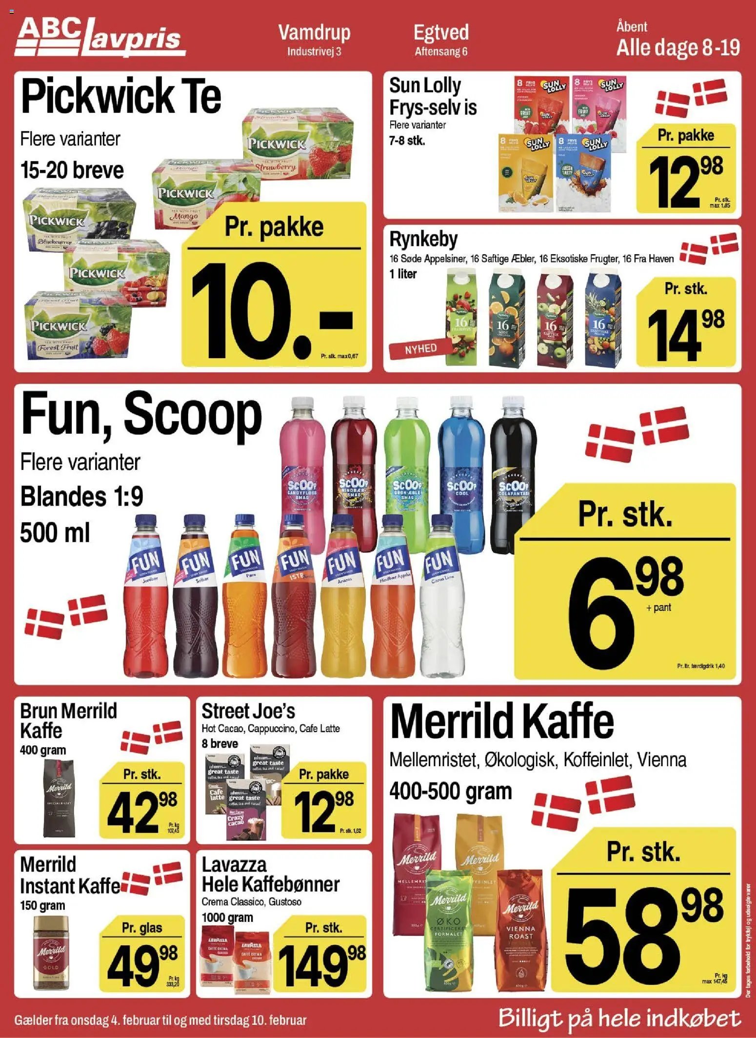 Abc Lavpris tilbudsavis fra 04/02/2026 Vamdrup