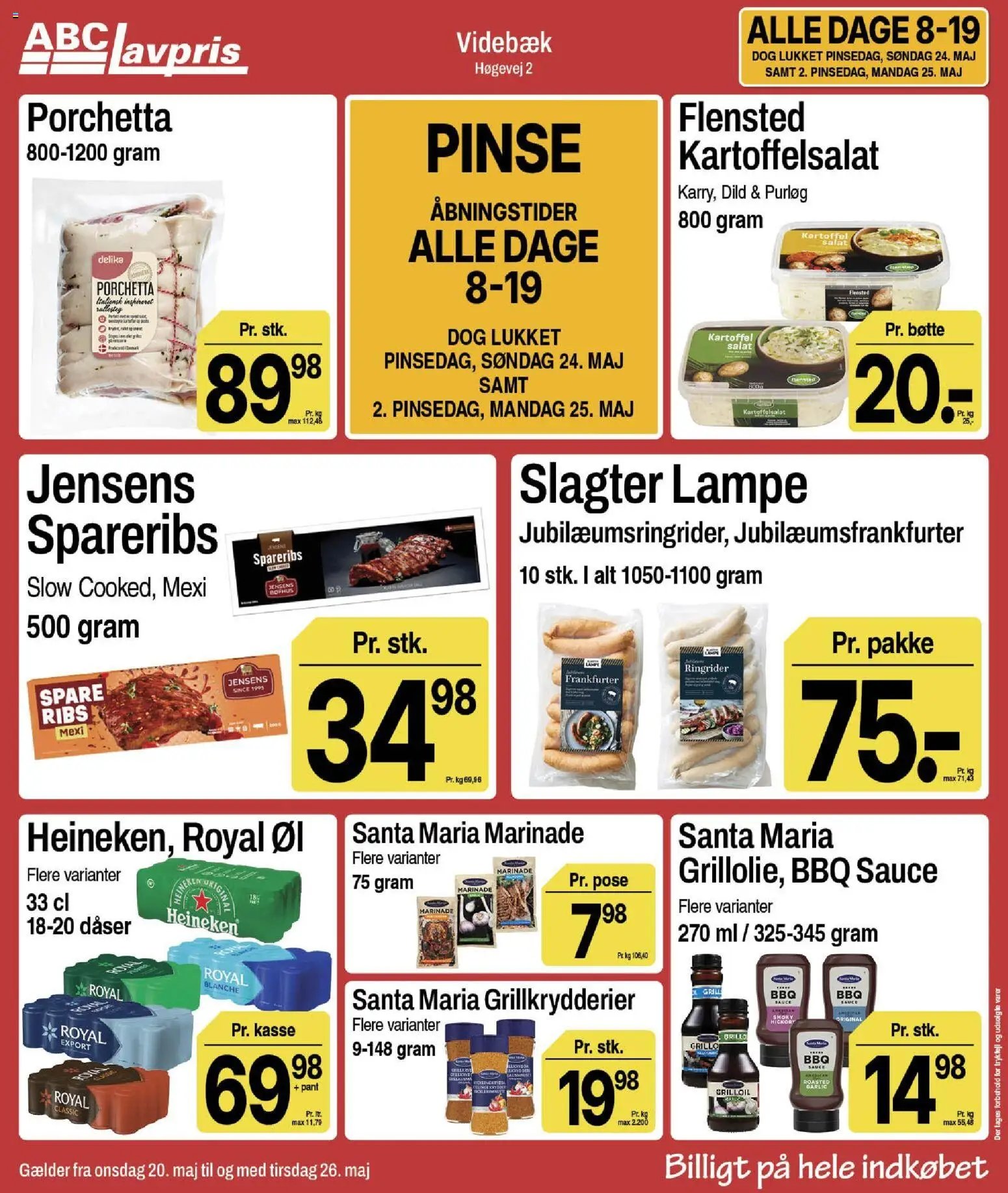 Abc Lavpris tilbudsavis fra 20/05/2026 Abc Lavpris - Videbæk (2026-05-20 - 2026-05-26)