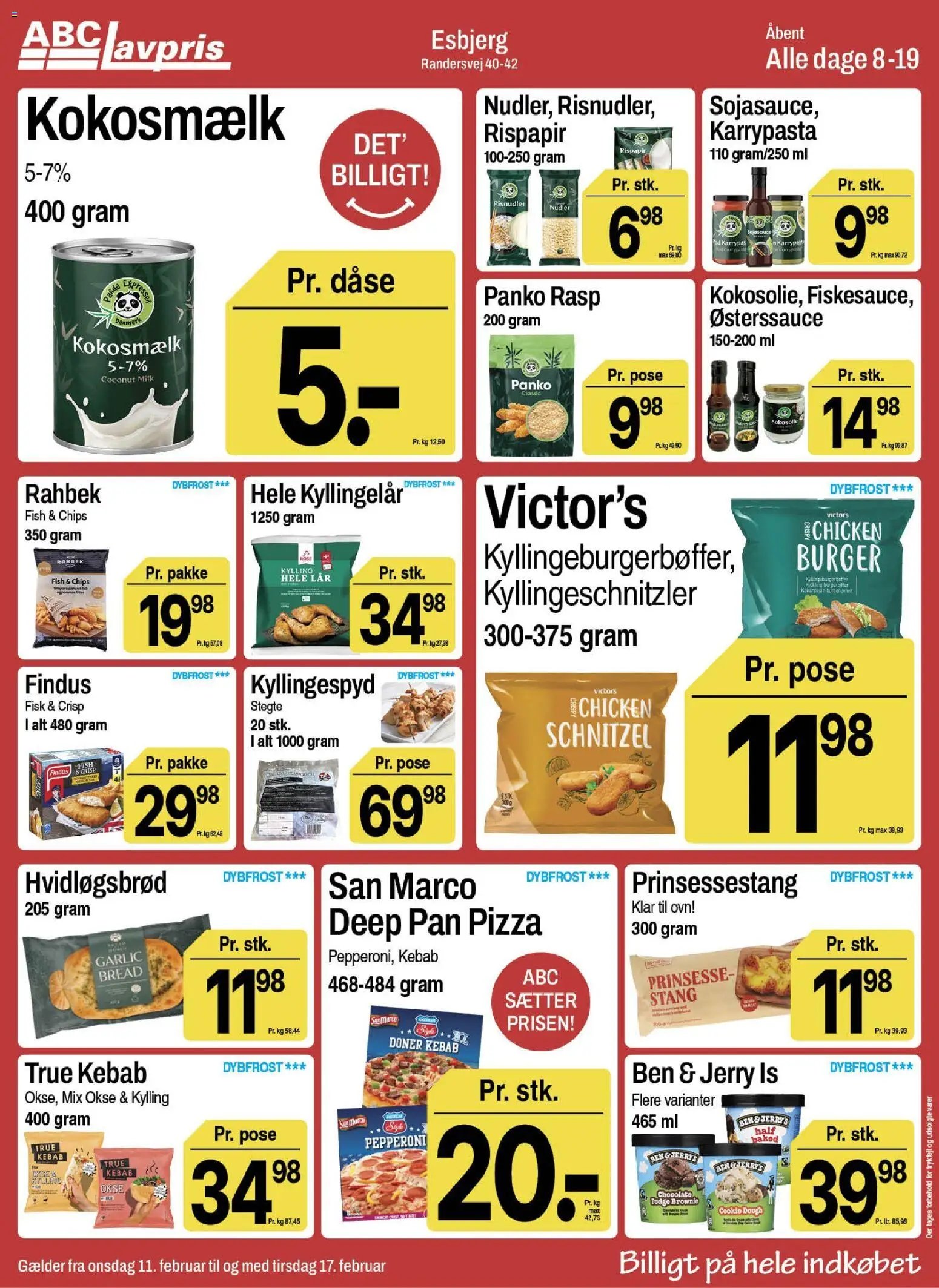 Abc Lavpris tilbudsavis fra 11/02/2026 Esbjerg