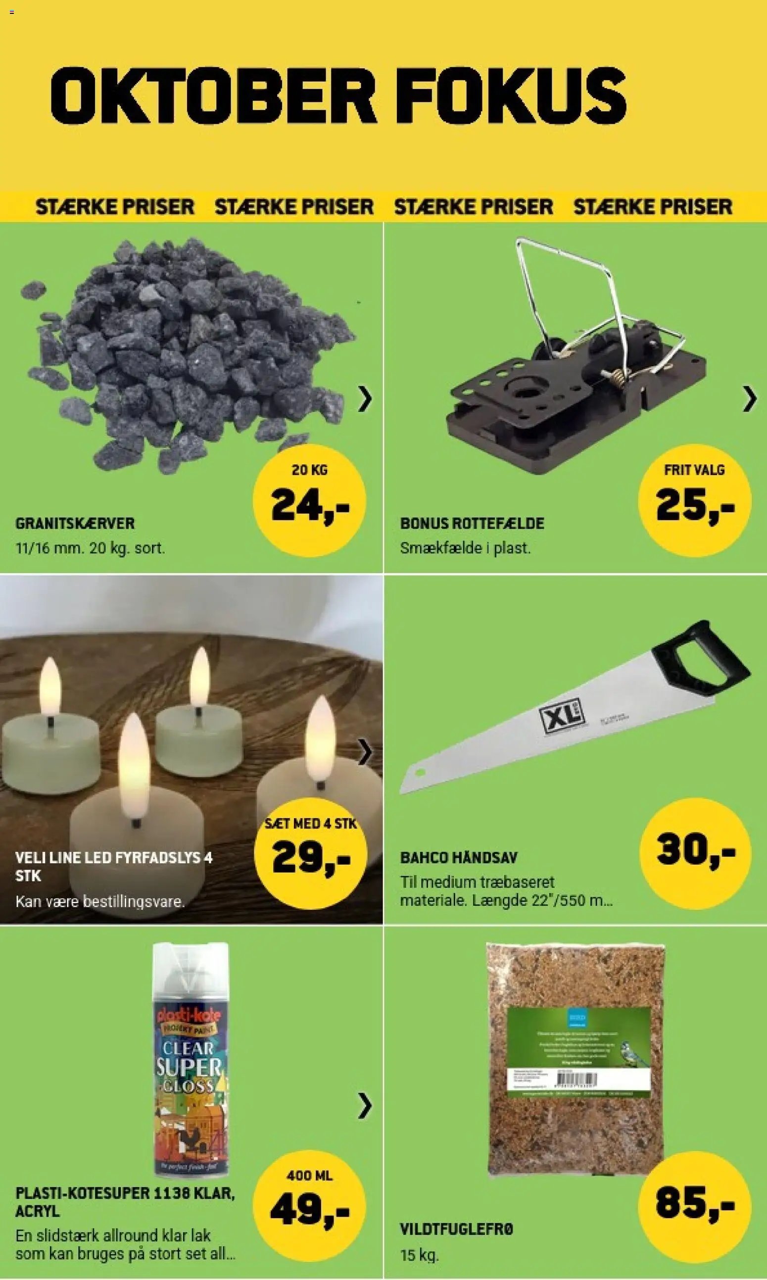 Nye XL-BYG tilbud fra 09/10/2026