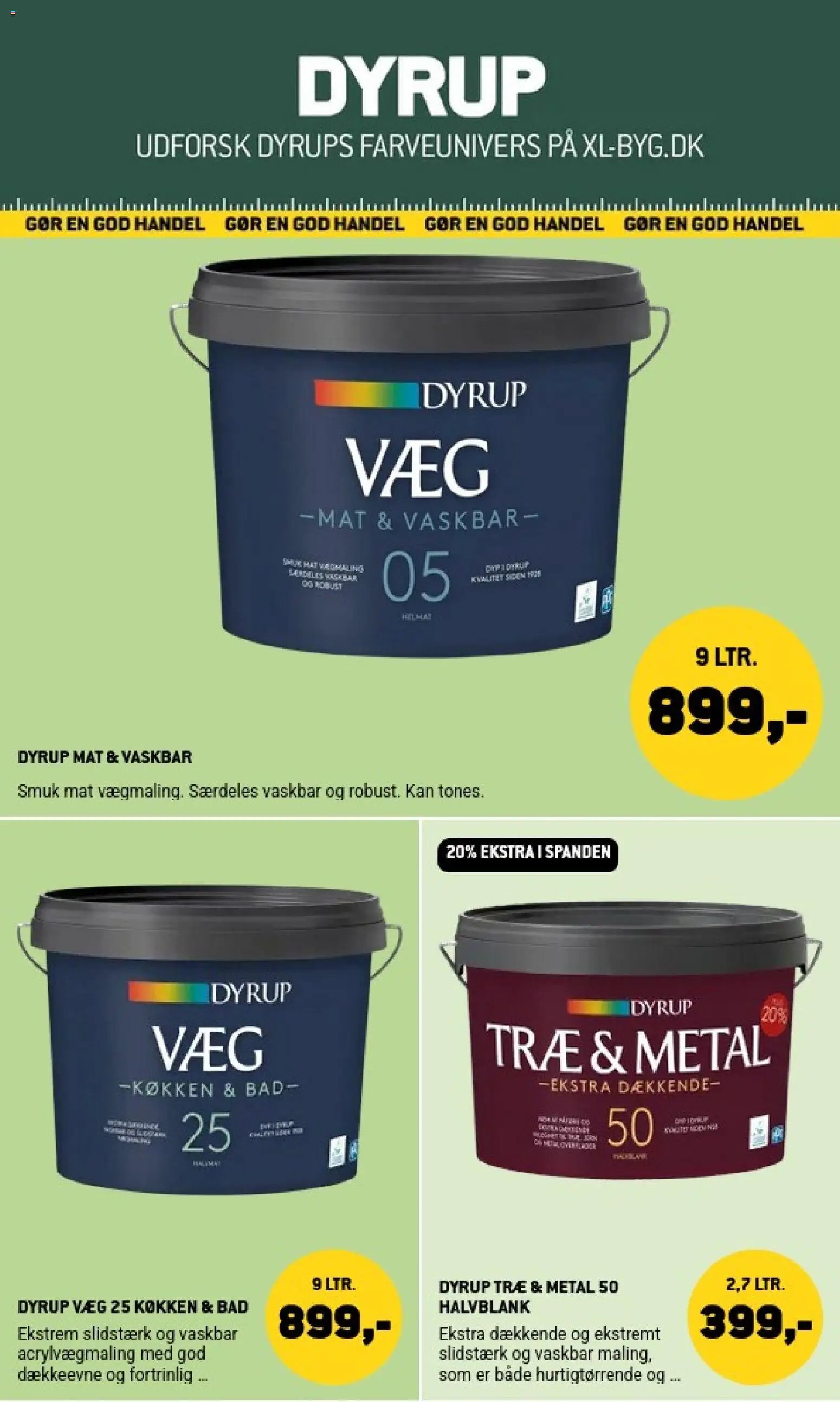 Nye XL-BYG tilbud fra 09/10/2026