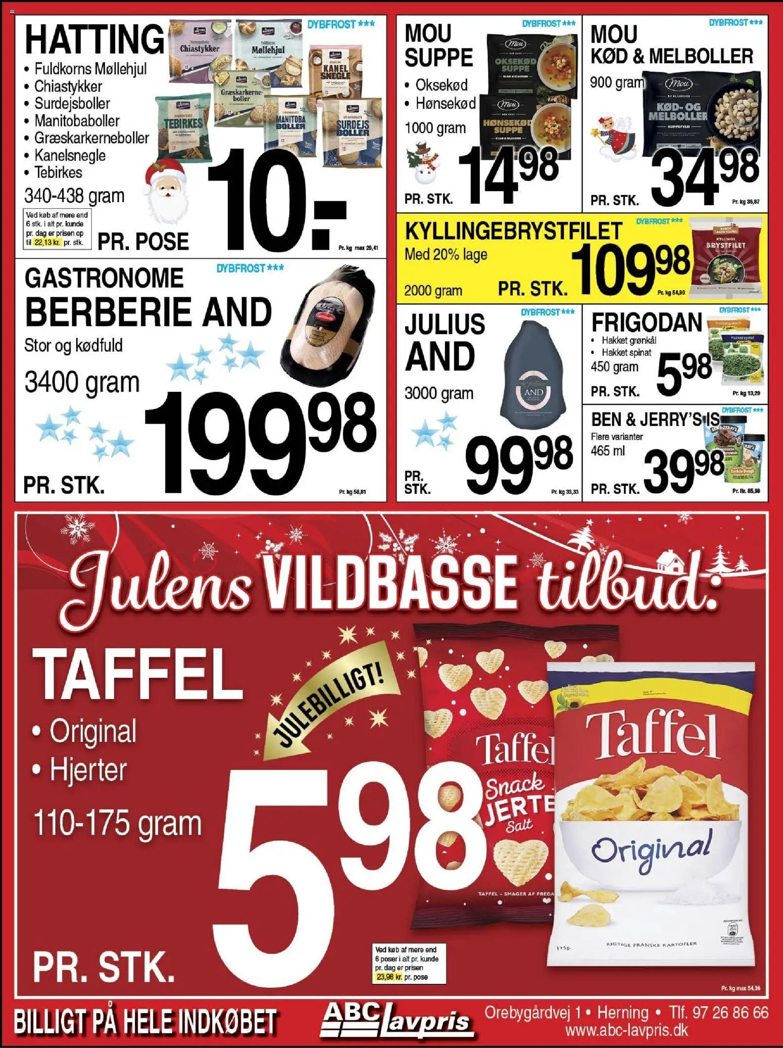 Abc Lavpris tilbudsavis fra 17/12/2025 Herning