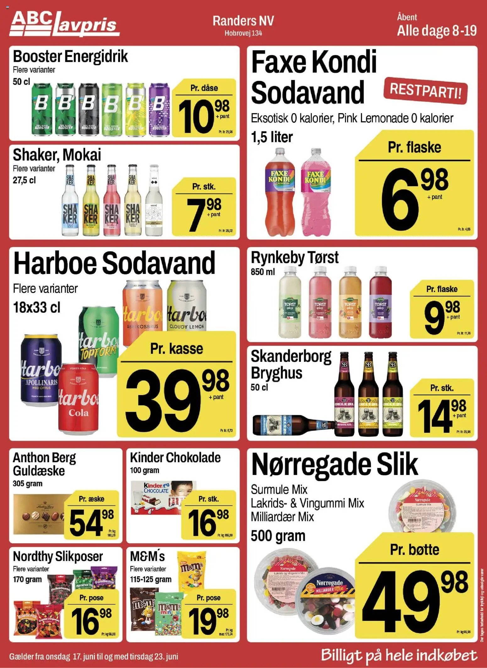 Abc Lavpris tilbudsavis fra 17/06/2026 Abc Lavpris - Tilbudsavis uge 25